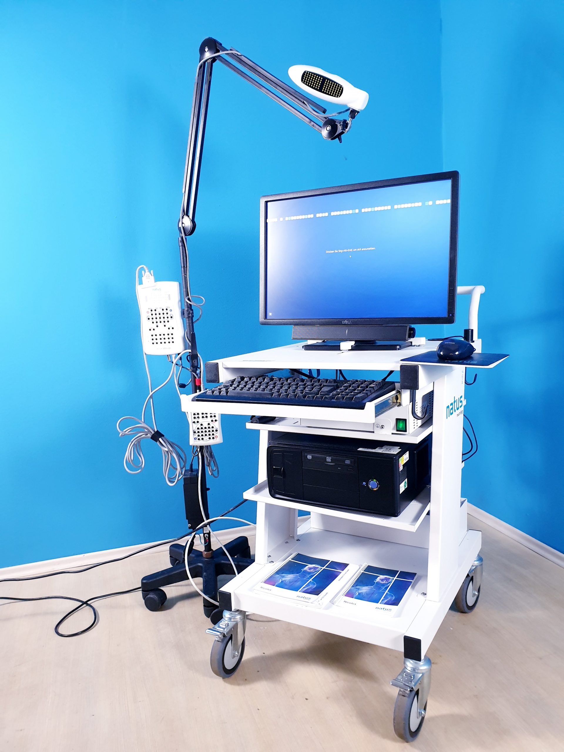 NATUS Nicolet EEG v32 + Nicolet HB-3 EEG Unit — image 1 of 8
