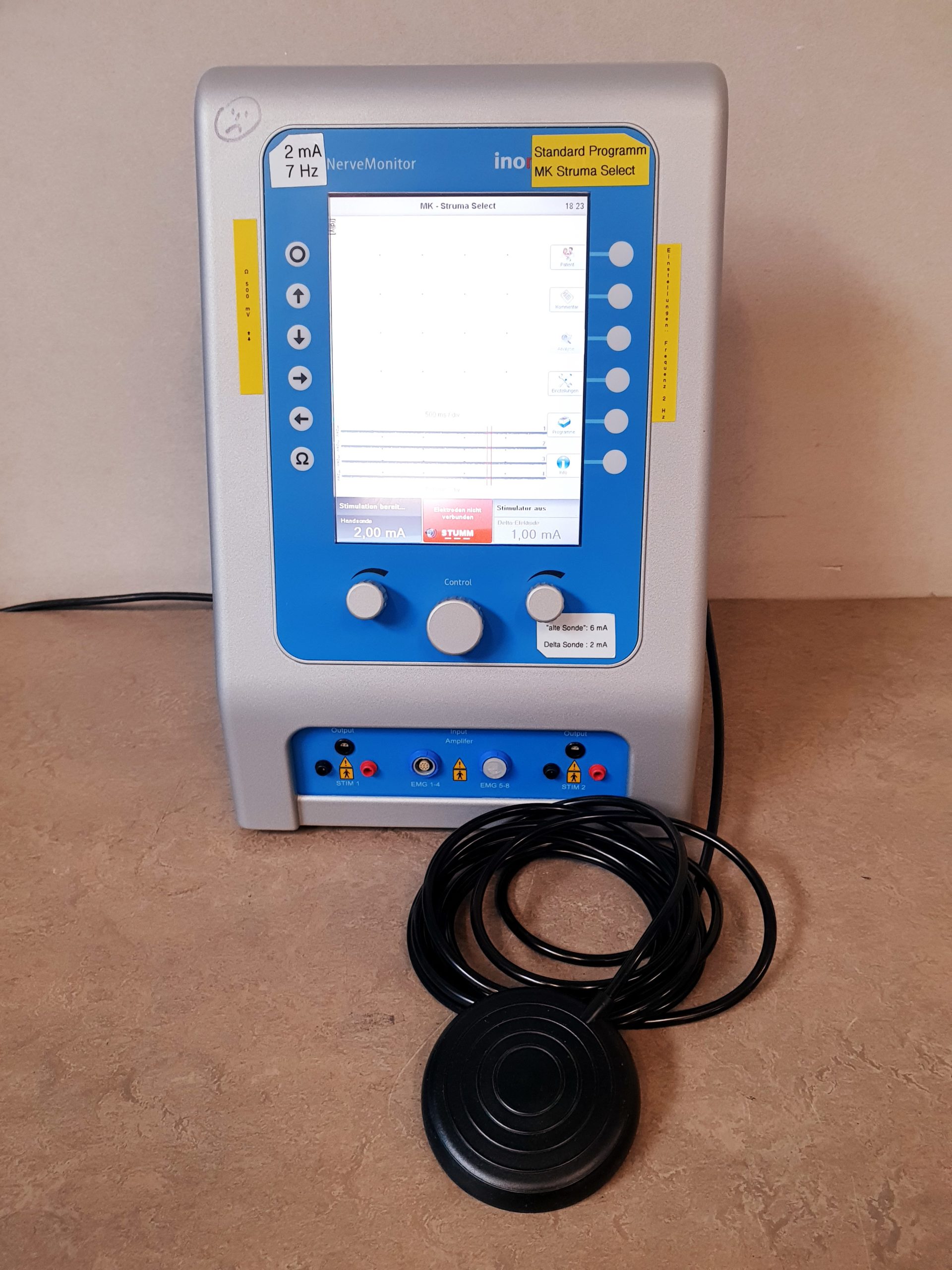 inomed C2 2 NerveMonitor C2 4-Kanal-System für die intraoperative Nervenüberwachung — image 1 of 6