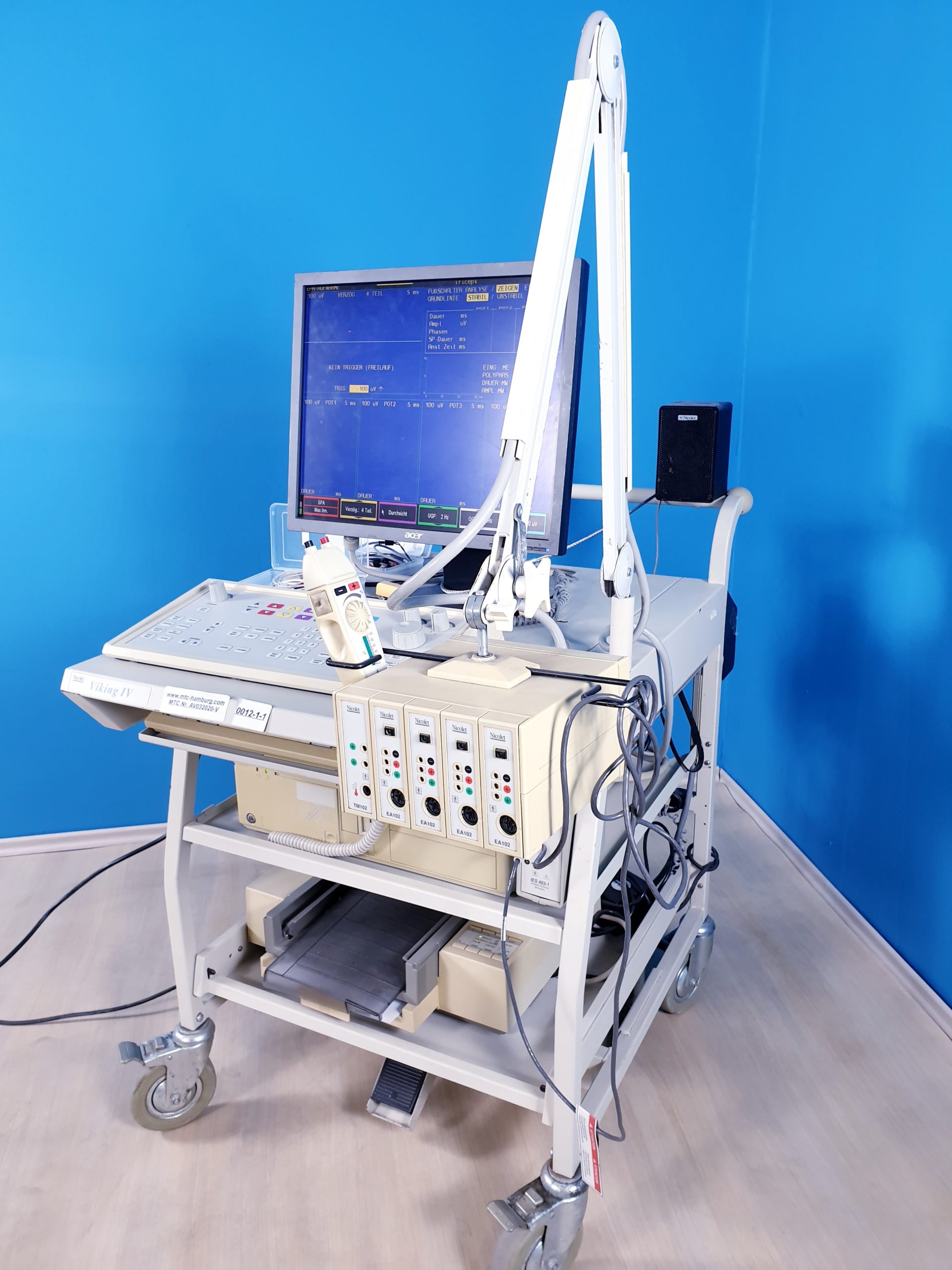 Nicolet Viking IV EMG Unit EMG SYSTEM MESSSYSTEM NEURO thumbnail 2