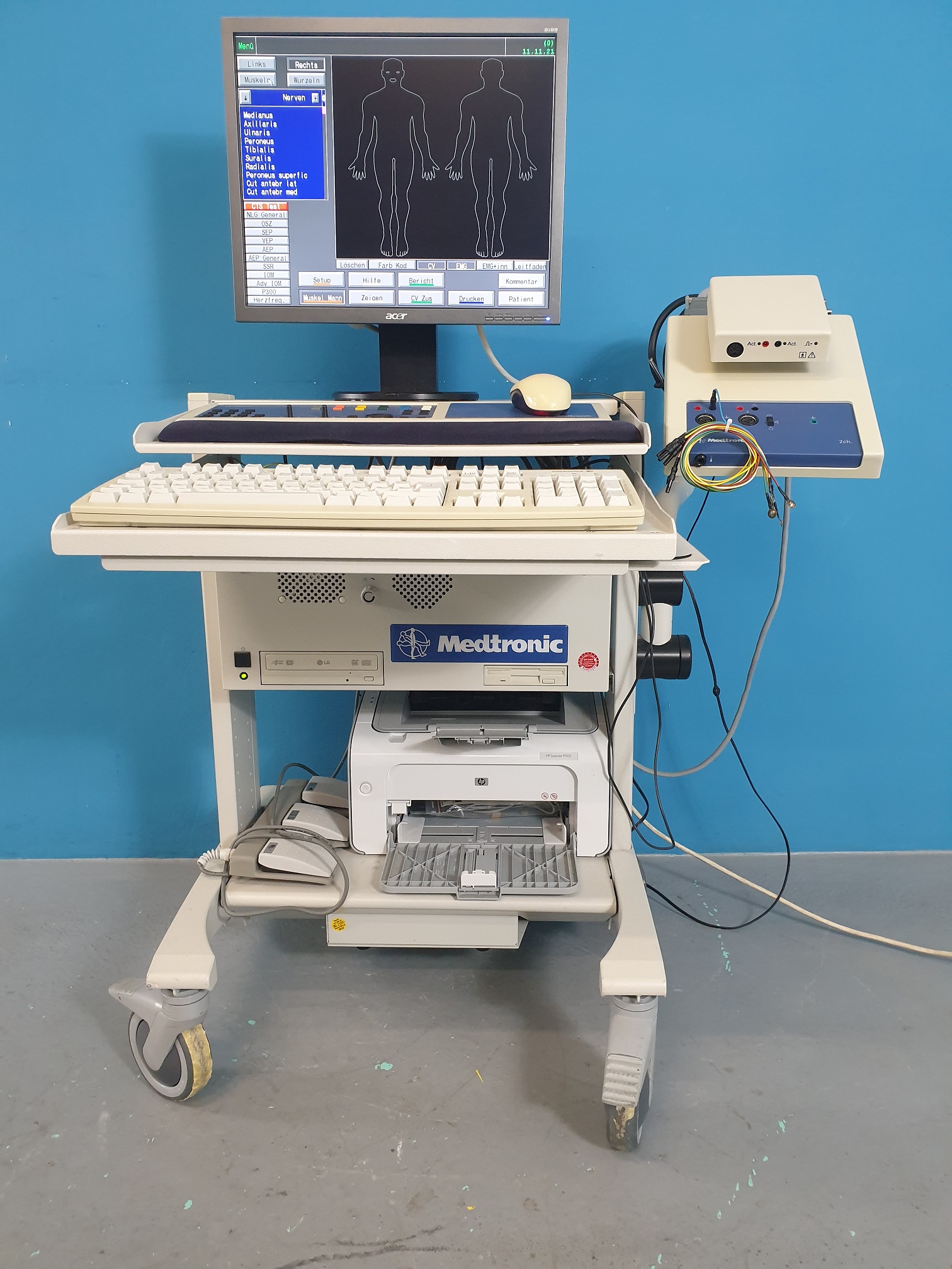 MEDTRONIC Dantec Keypoint EMG Unit 9031G1351 + 9031C0502 thumbnail 2