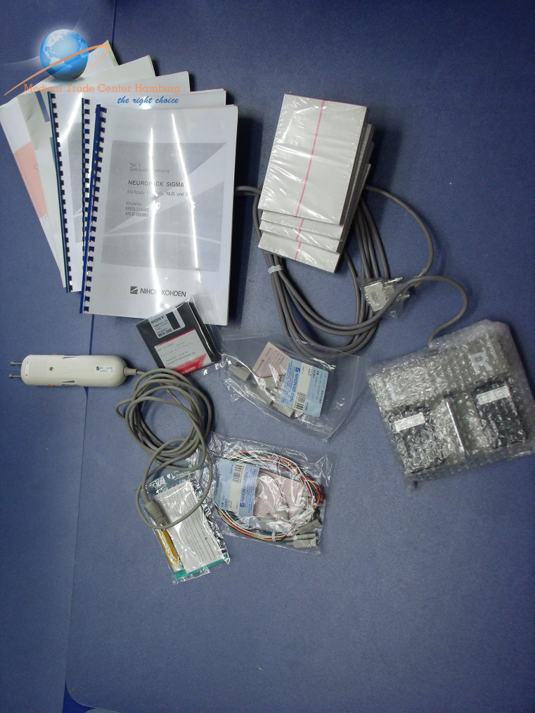 NIHON KOHDEN Neuropack Sigma MEB-5504 EEG Unit thumbnail 2