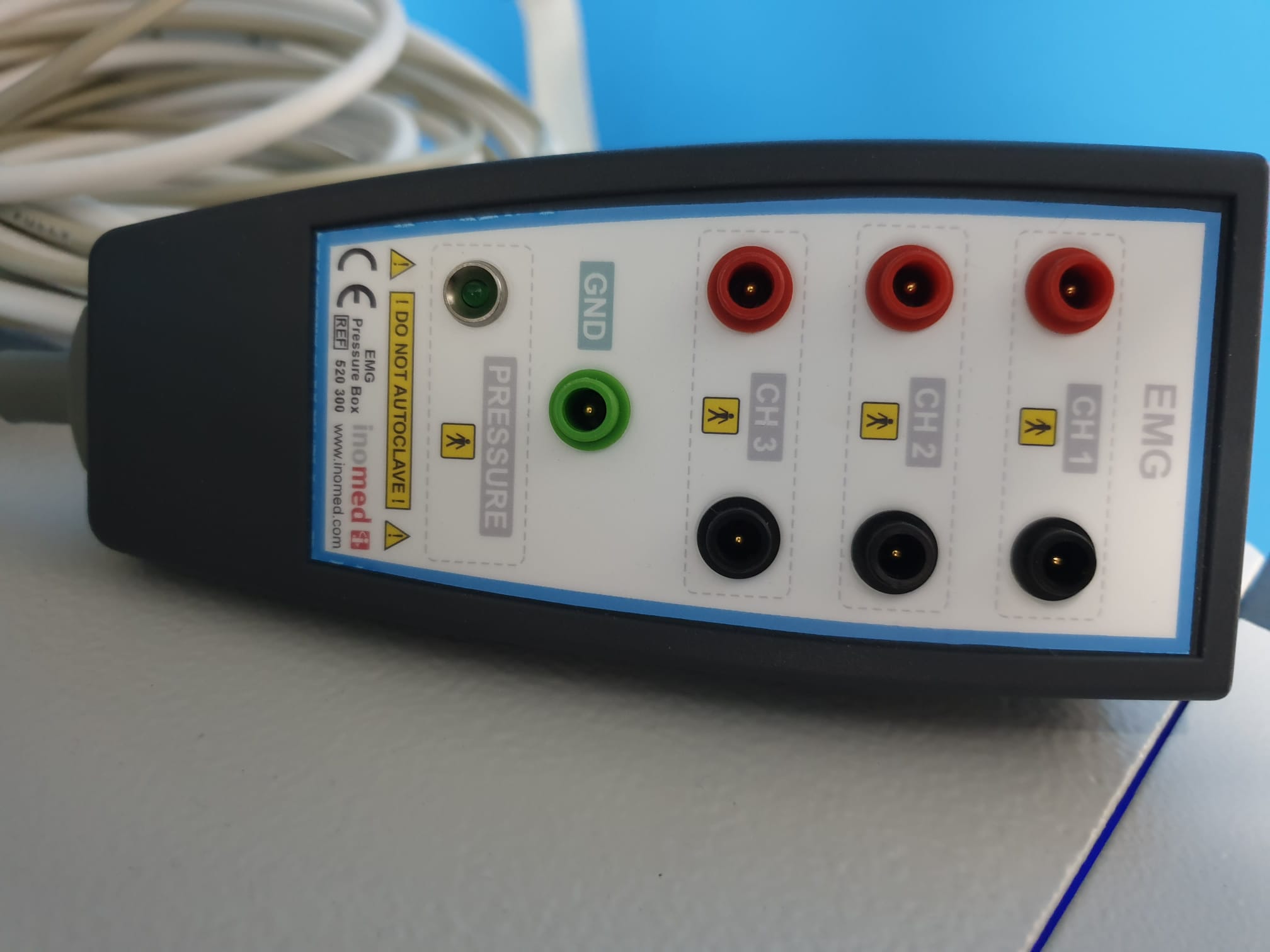 Inomed Medizintechnik Evozierte-Potentiale-Einheit Neurostimulator DNS + ISI HEADBOX 12 Chanels thumbnail 8