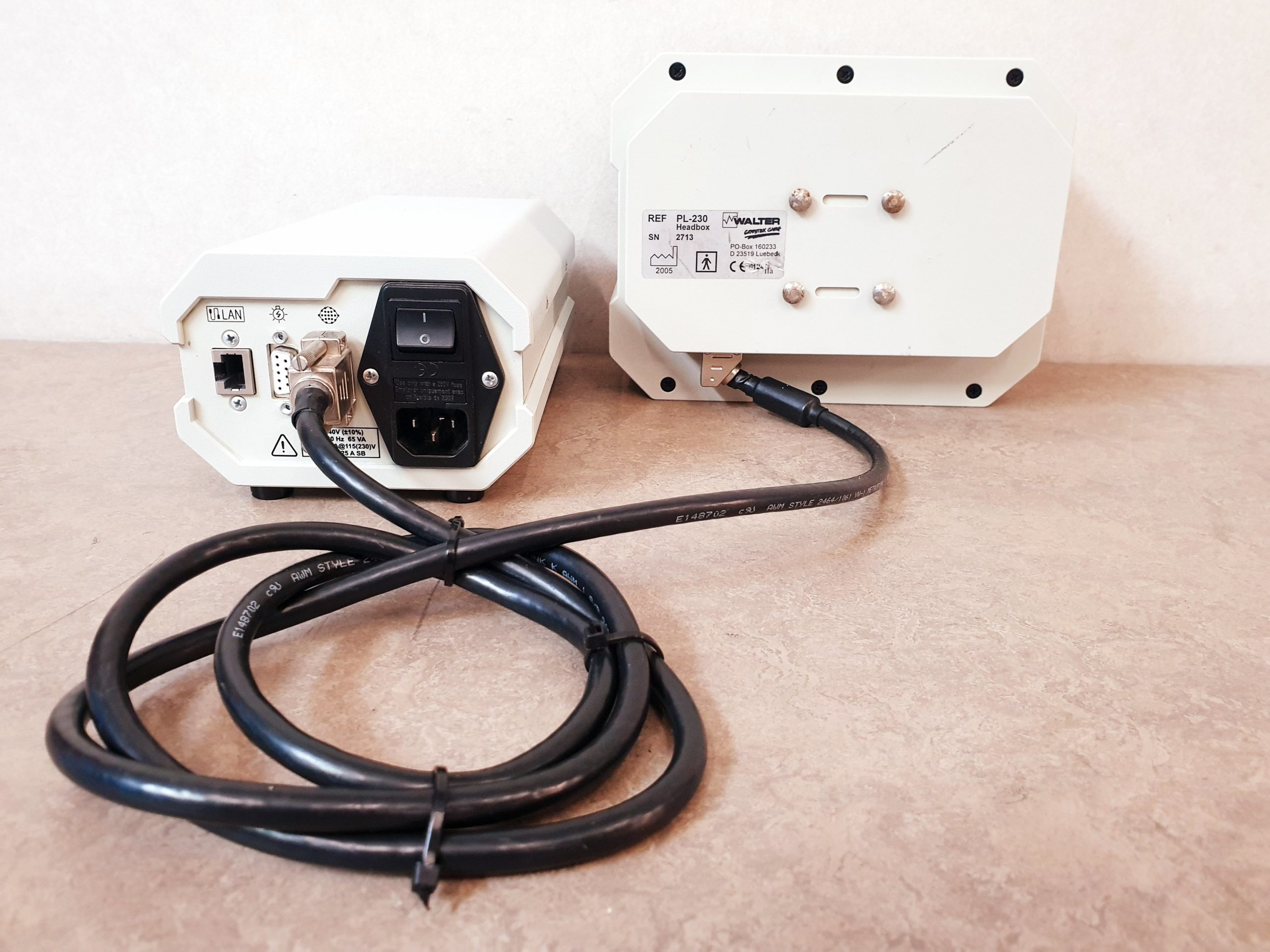 Medtronic Walter EEG PL-230 Head Box + 230PBX Netzteil / EEG ZUBEHÖR thumbnail 3
