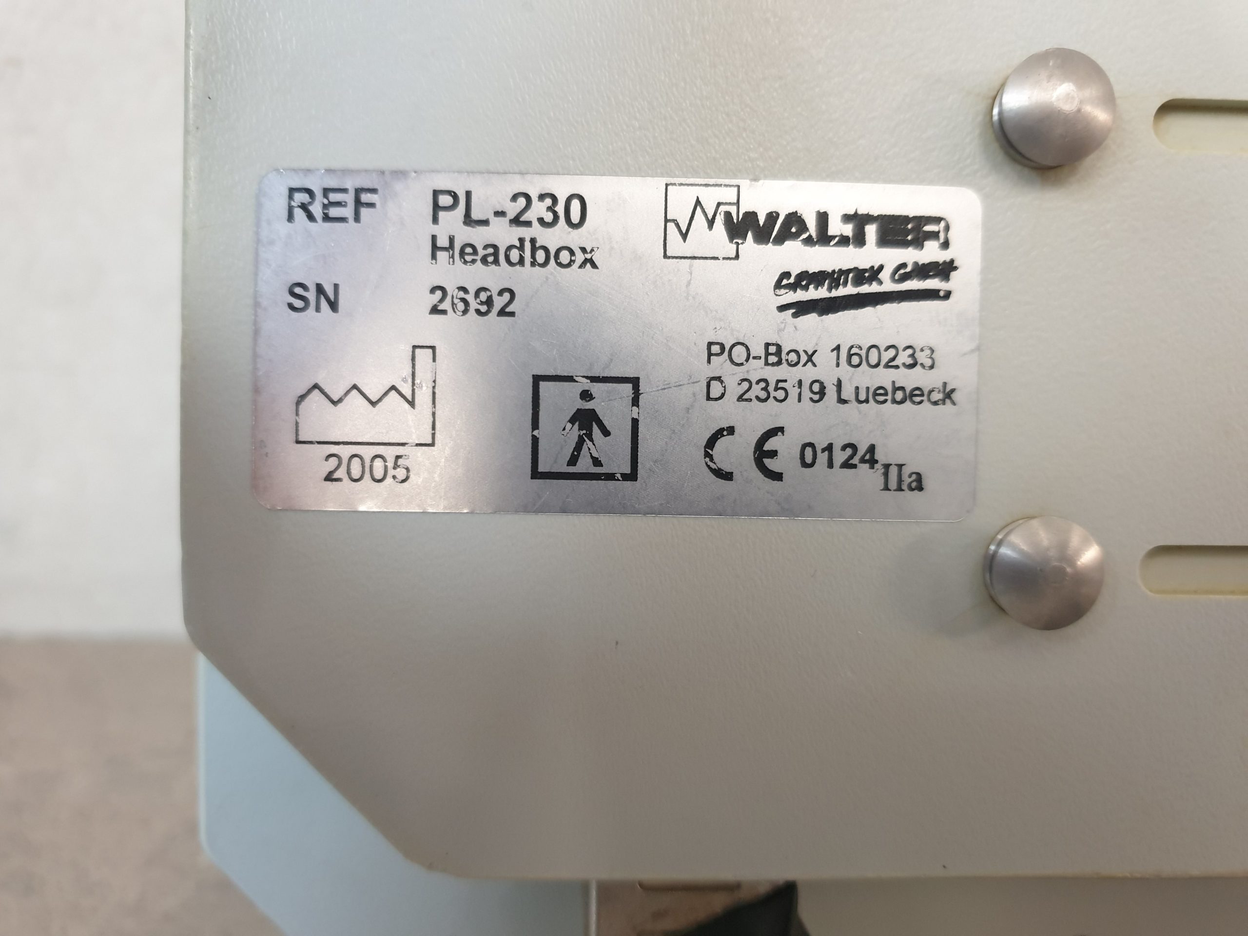 Medtronic Walter EEG PL-230 Head Box thumbnail 4