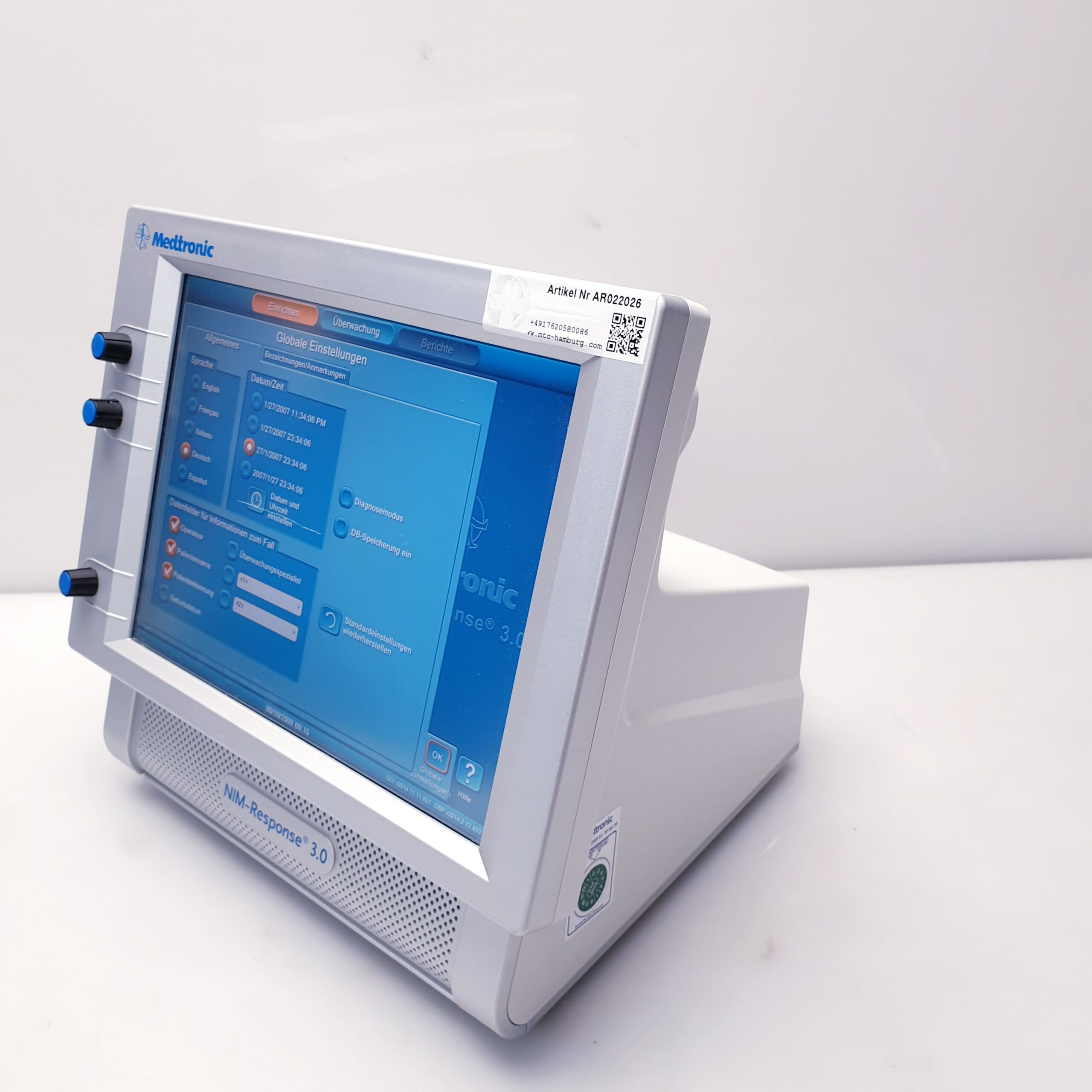 Medtronic NIM-Response 3.0 Nervenmonitor System thumbnail 5