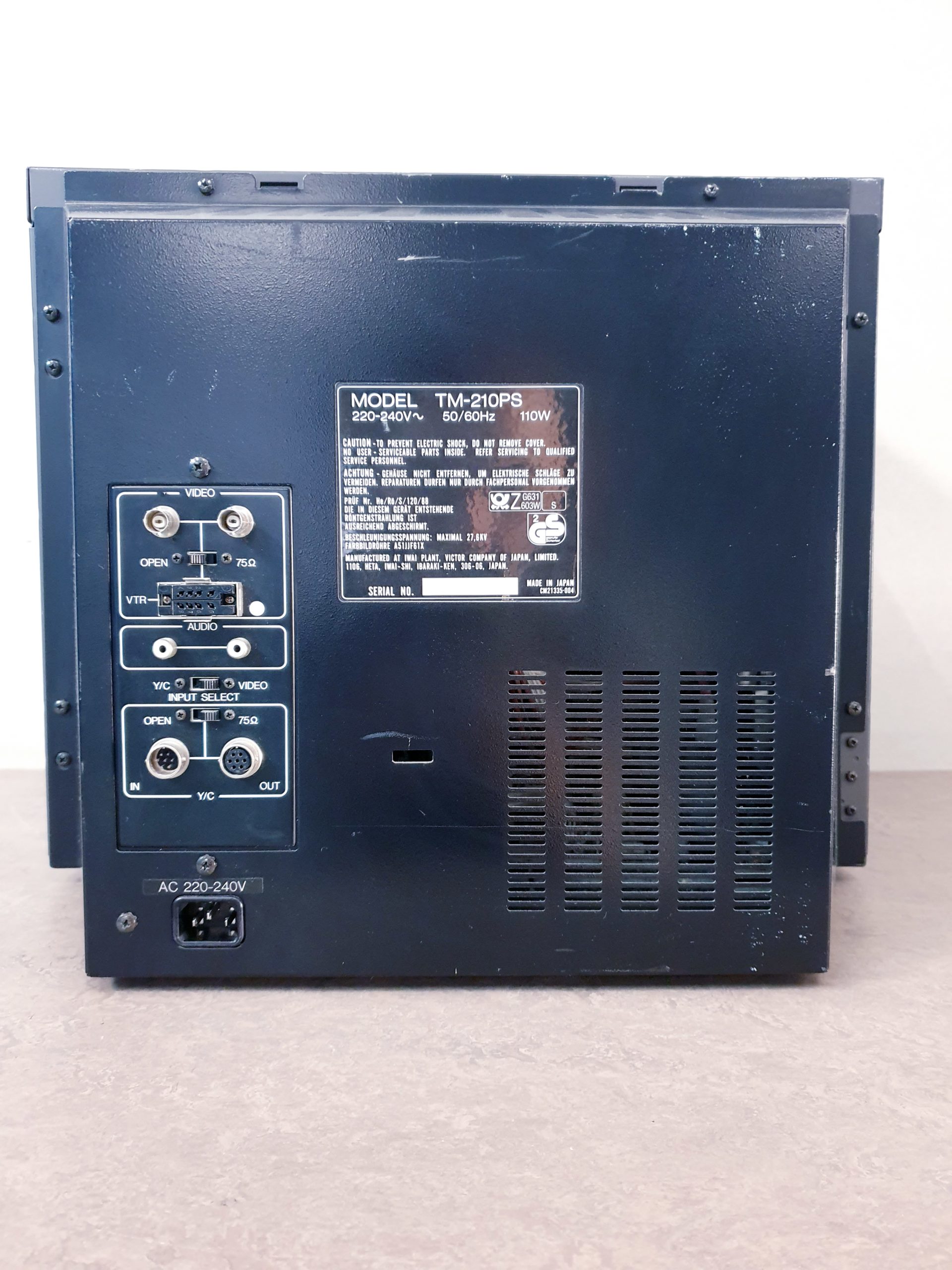 JVC TM-210PS Monitor – thumbnail 5