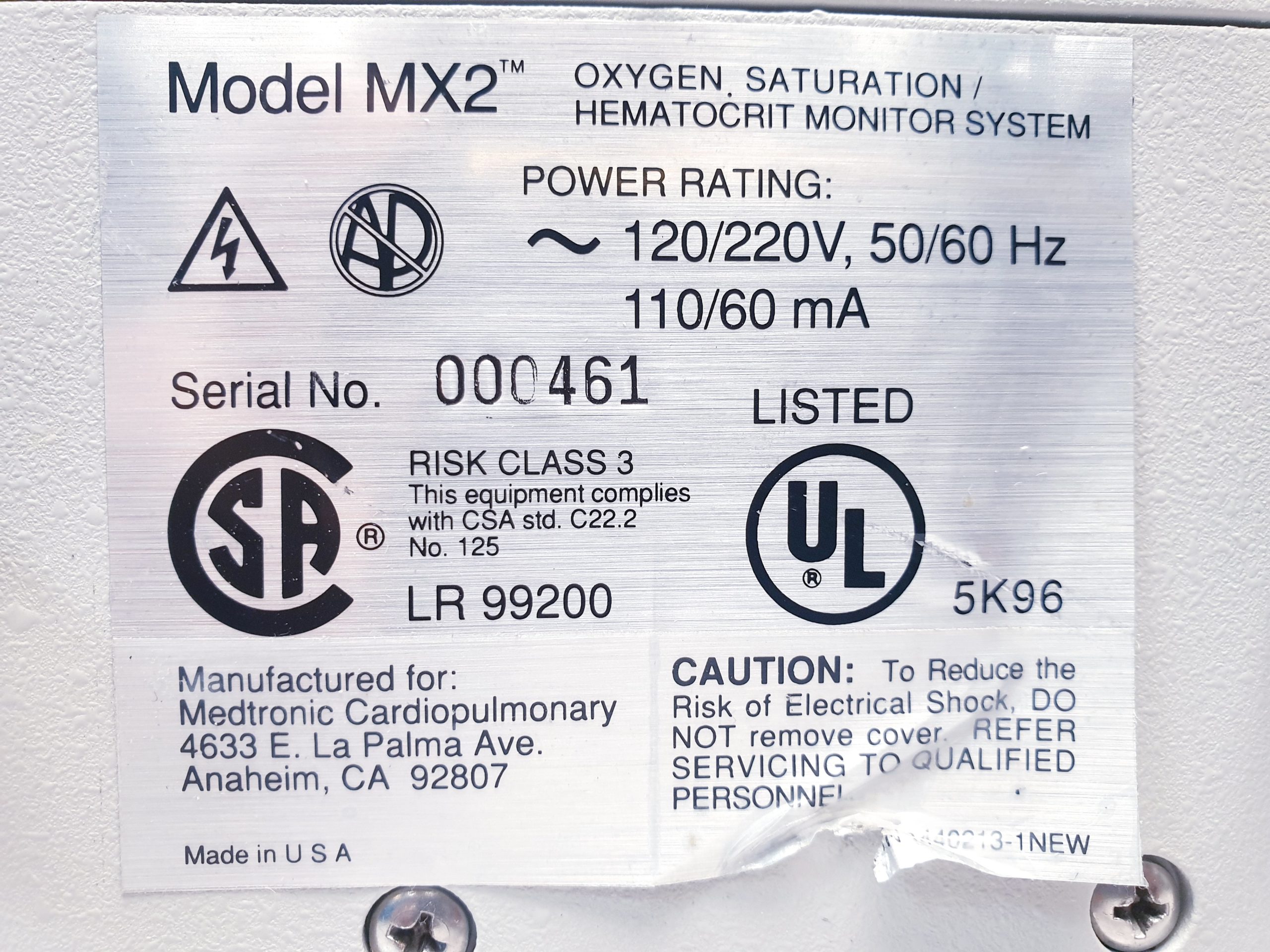 Medtronic MX-2 Monitor thumbnail 10