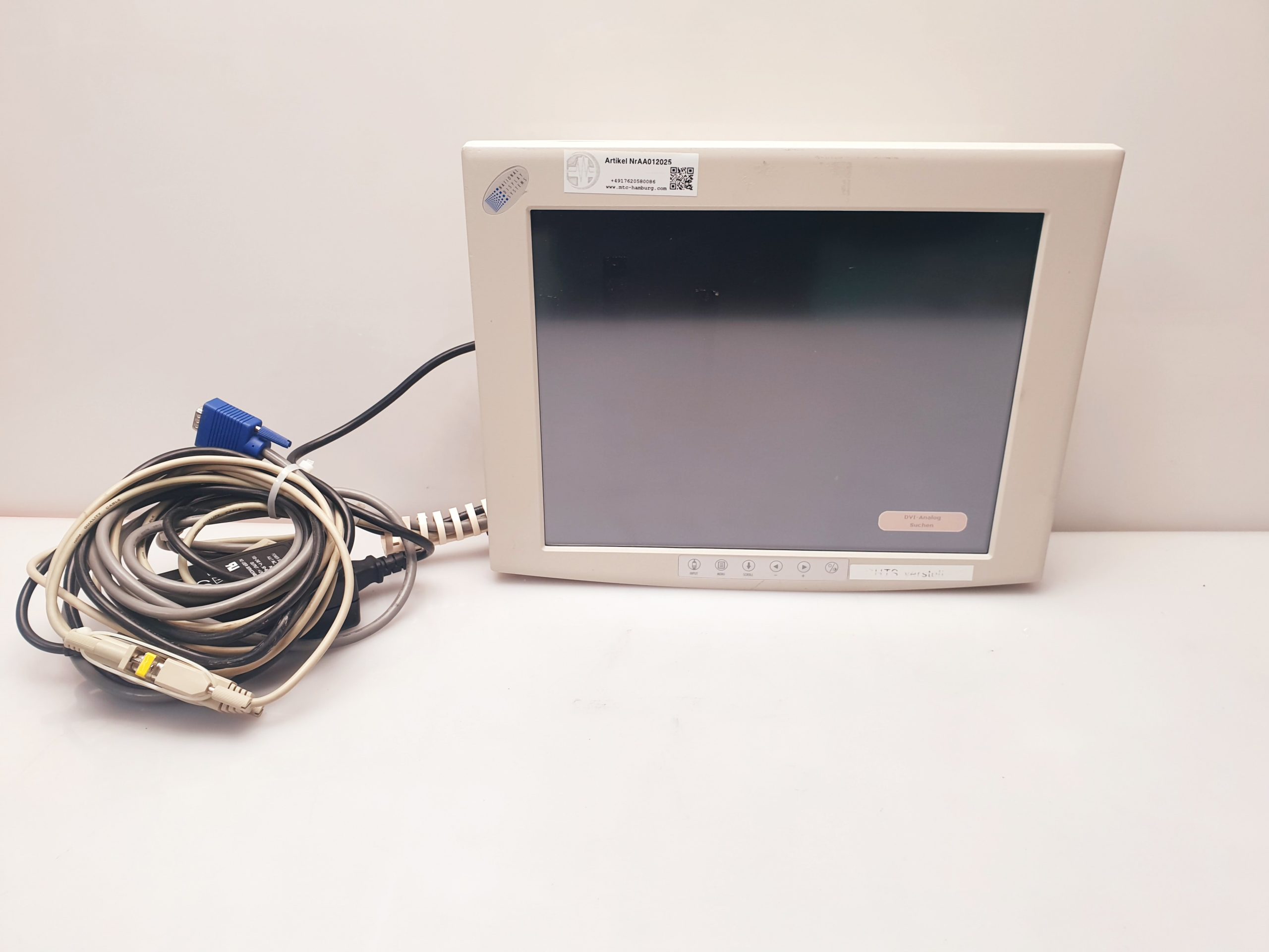 NDS LifeVue V3C-X15-R13A Surgical Imaging Monitor mit Netzteil thumbnail 2