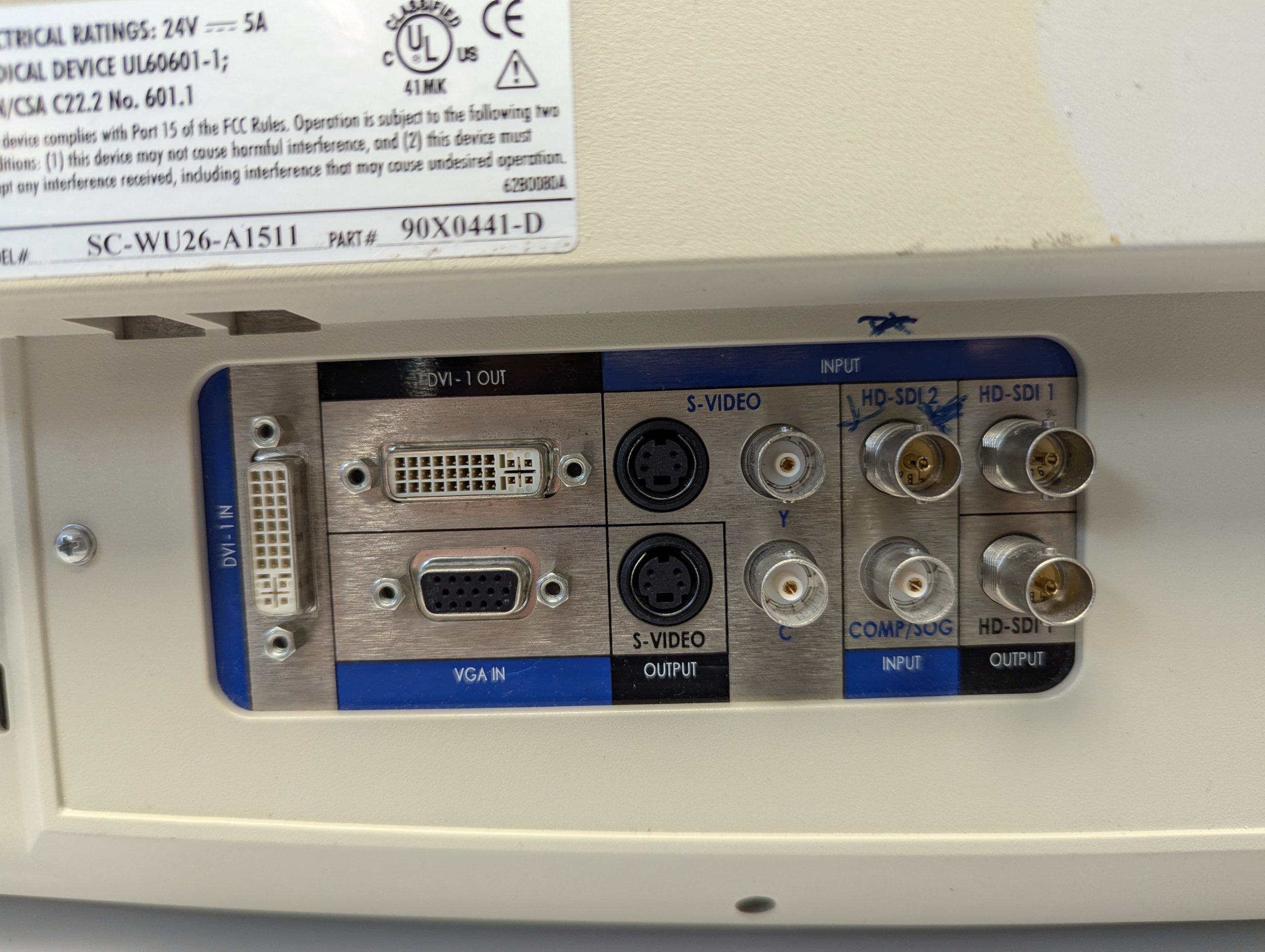 NDS Radiance SC-WU26-A1511 26 FHD Surgical Display Monitor – DEFEKT -Ohne Netzteil thumbnail 8