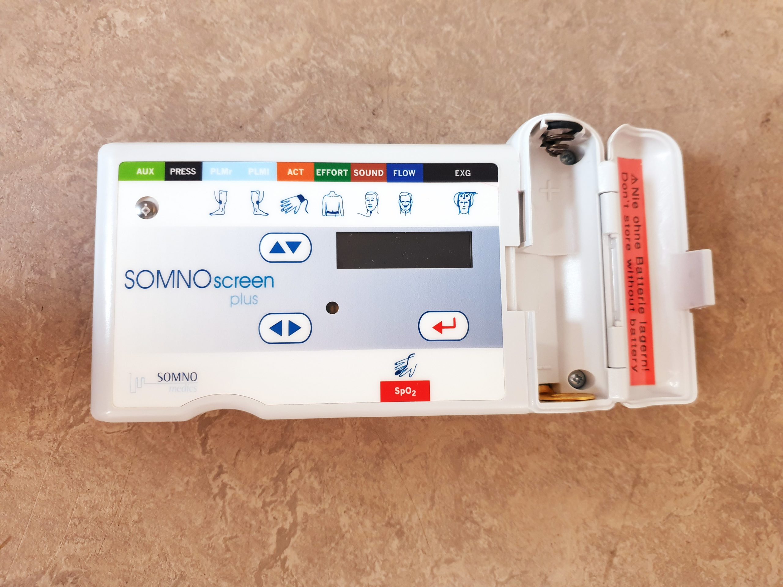 Somno Medics SOMNOscreen Plus PSG Polysomnographic System + Zubehör + Tragetasche – — thumbnail 5