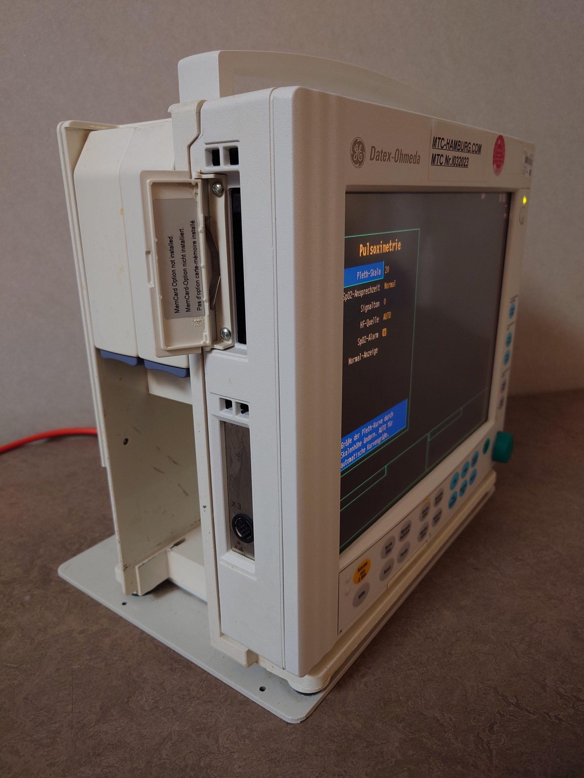 Datex Ohmeda Anaesthesie Monitor – F-CM1-04 Ohne Modul — image 1 of 4