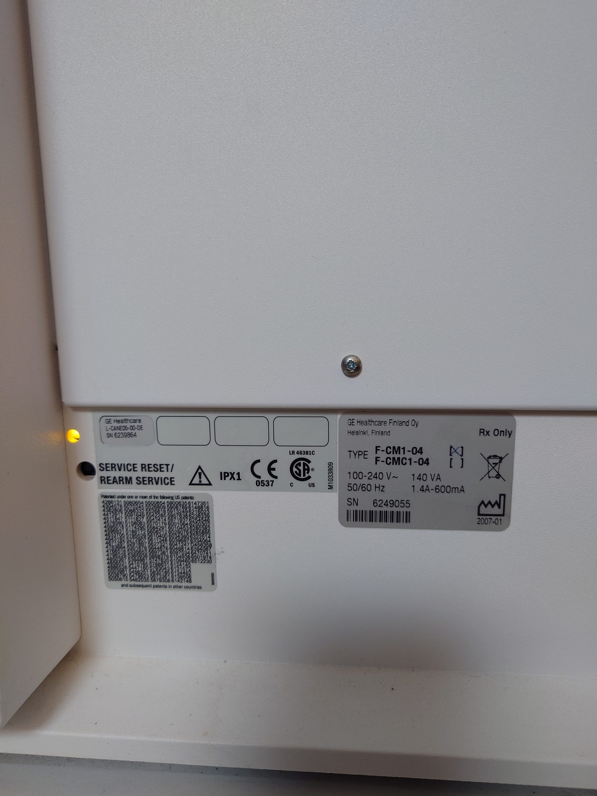 Datex Ohmeda Anaesthesie Monitor – F-CM1-04 Ohne Modul thumbnail 4