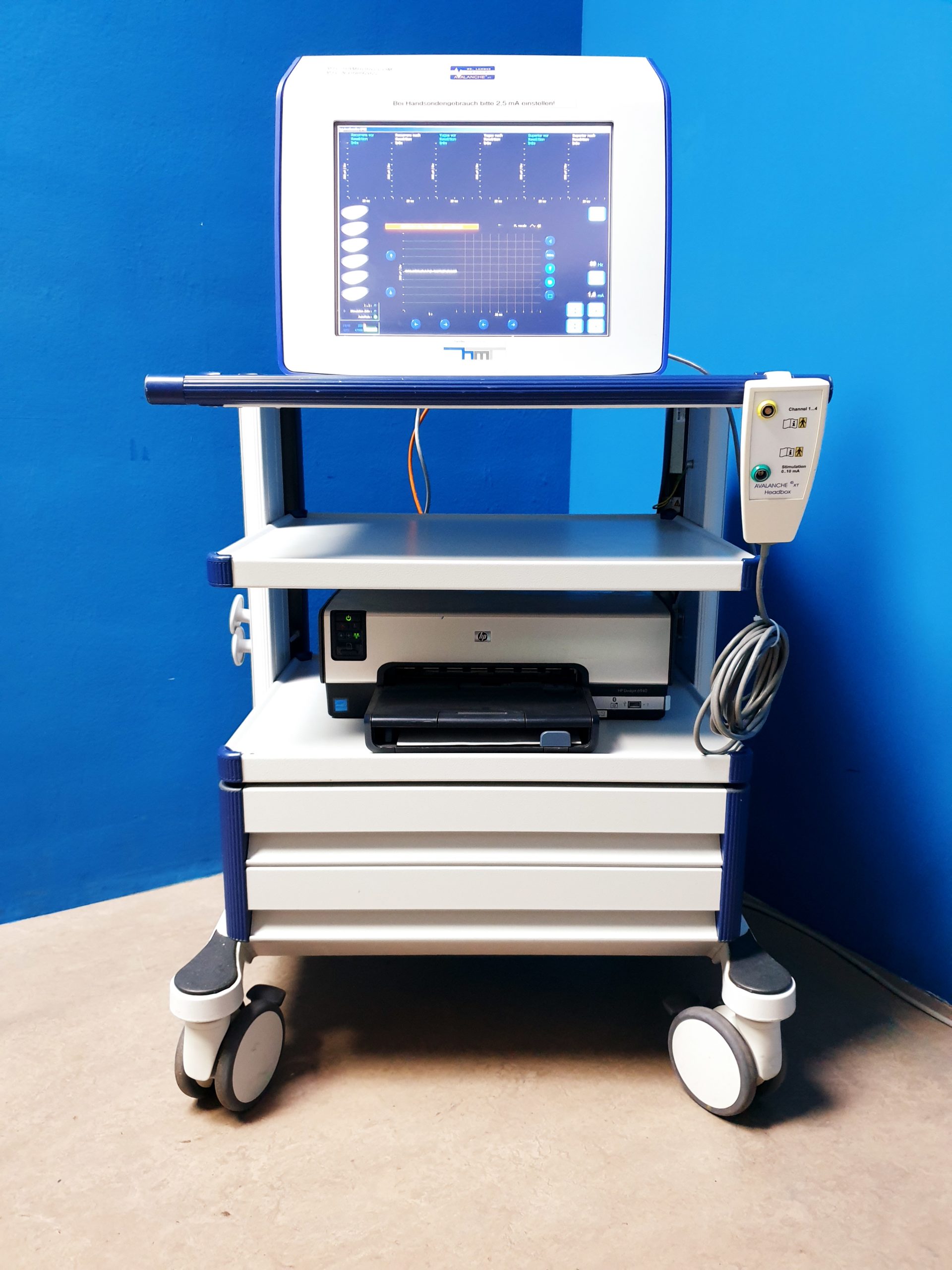 DR. LANGER MEDICAL NERVMONITOR AVALANCHE XT + ZUBEHÖR Diagnoseanzeige thumbnail 3