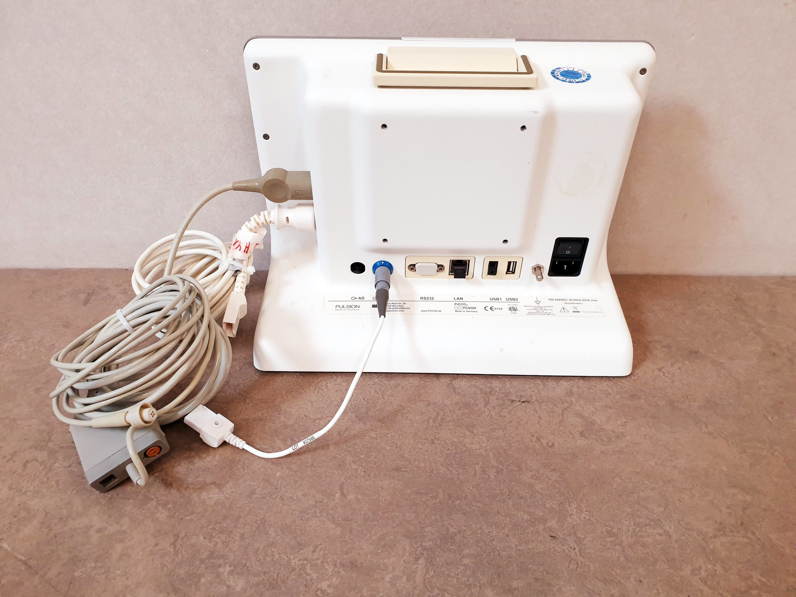 Pulsion Picco2 Picco 2PC8500 Patientenmonitor Überwachungsmonitor thumbnail 2
