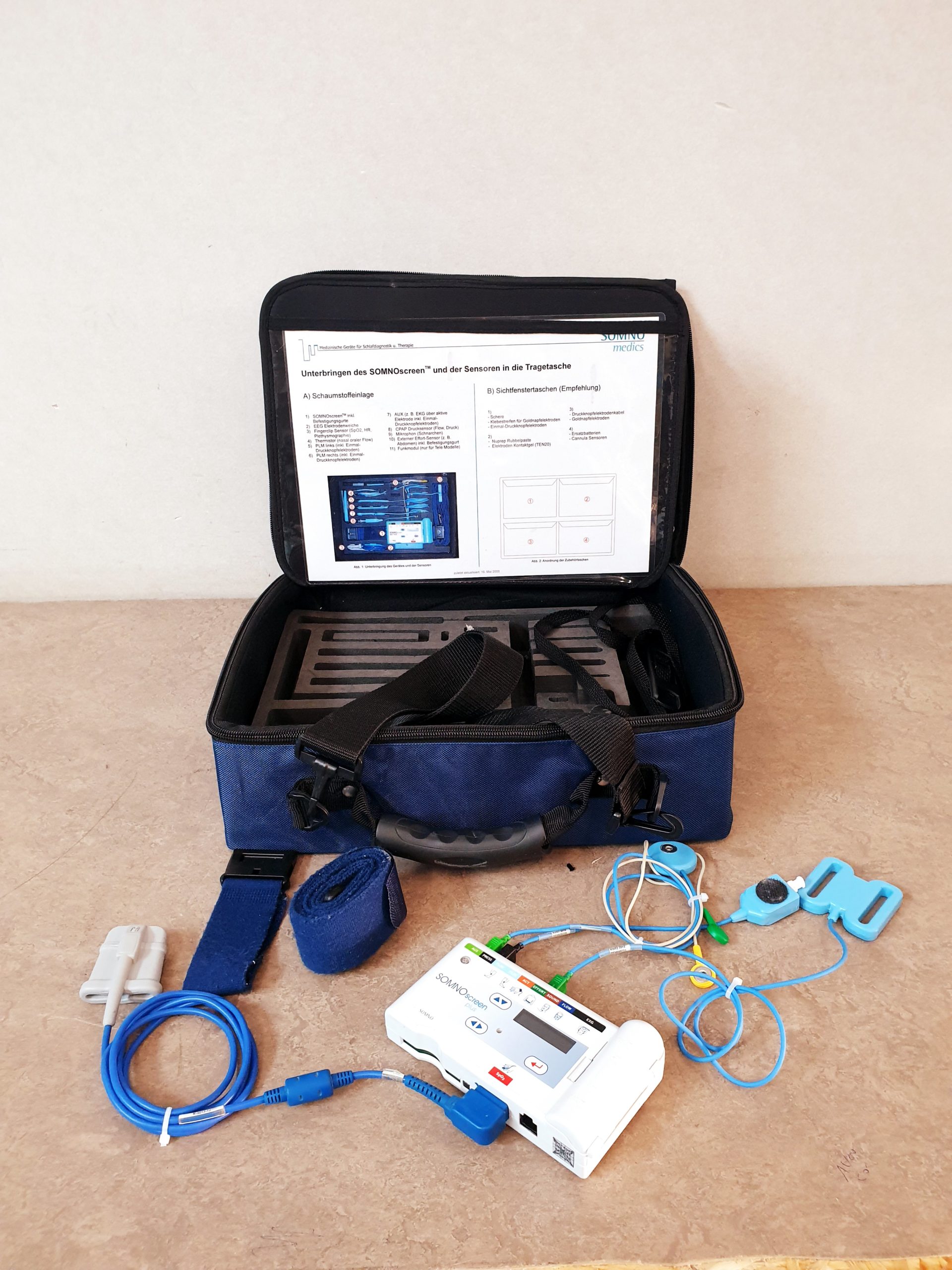 Somno Medics SOMNOscreen Plus PSG Polysomnographic System + Zubehör — thumbnail 3