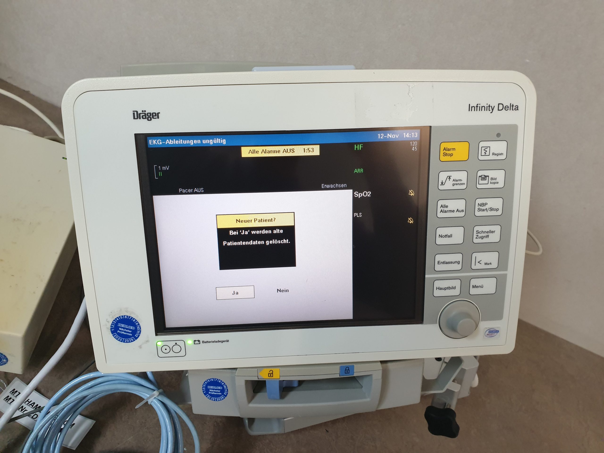 Draeger Dräger Infinty Delta Monitor + Miltimed Kabel thumbnail 5