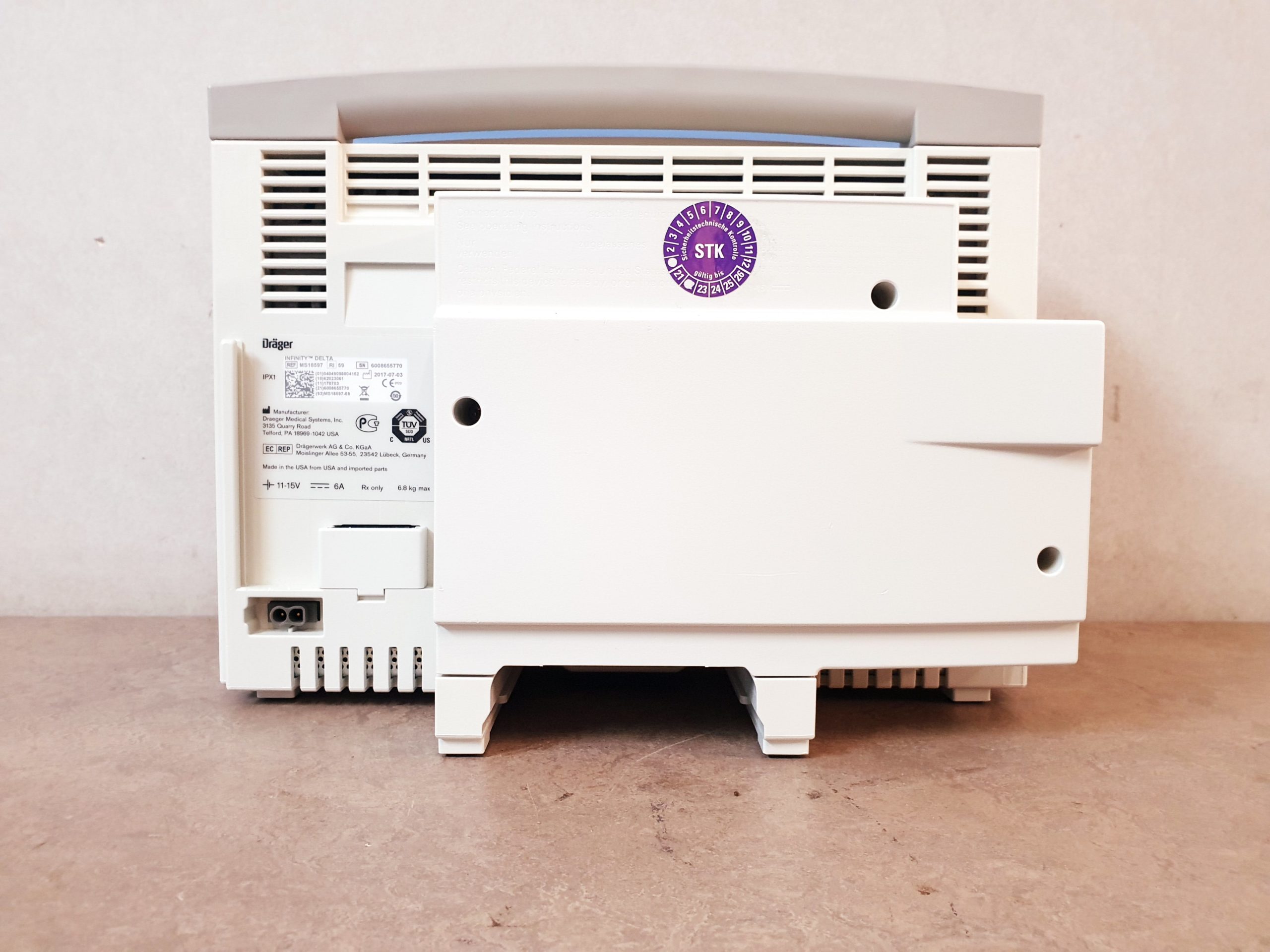 Dräger Infinity Delta Patientenmonitor mit Zubehör thumbnail 4