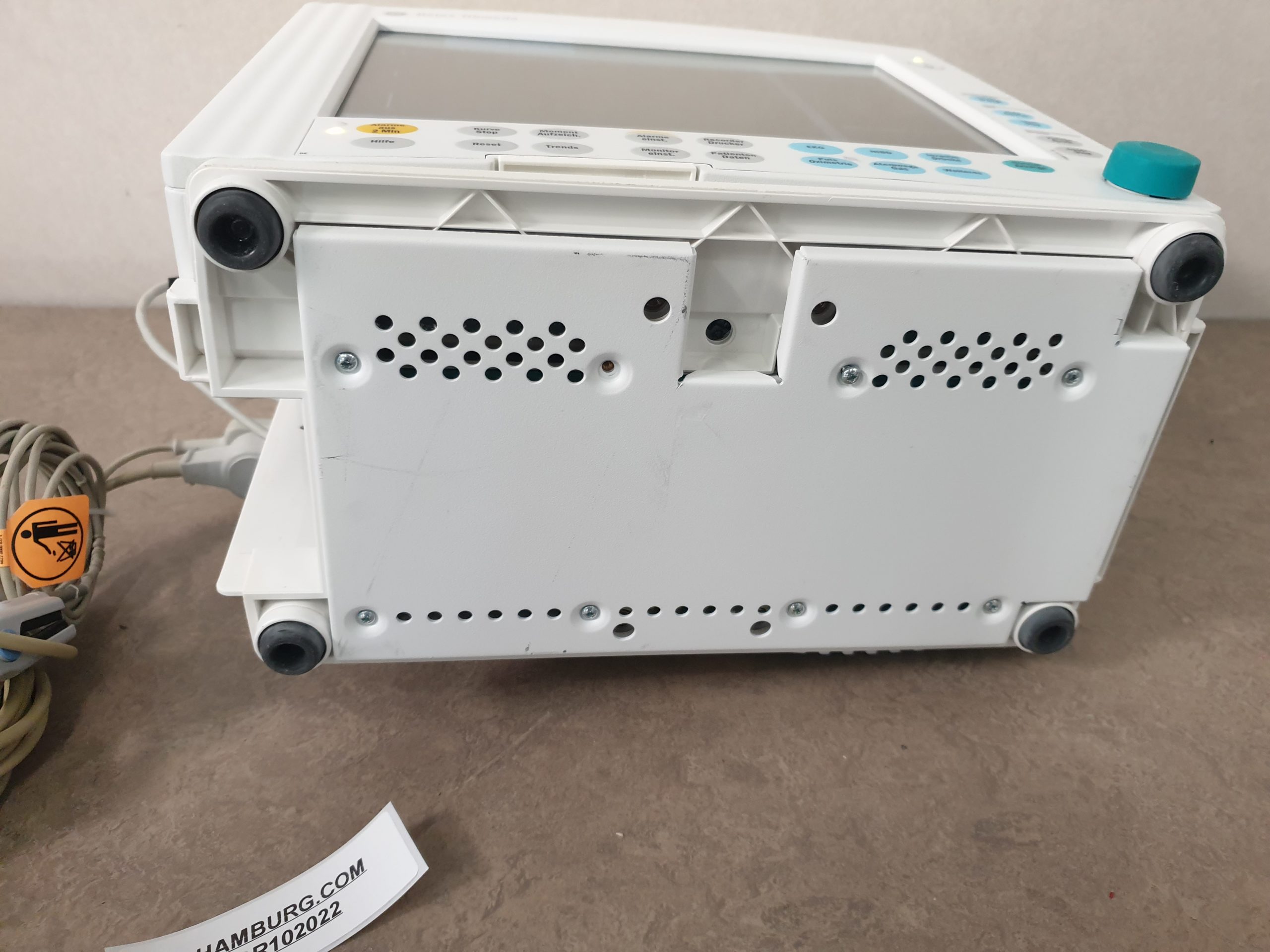 GE HEALTHCARE Datex Ohmeda Monitor F-CM1-04 – // F-CMC1-04 + Modul E-PSMP-00 + M-CAiOV Spirometrie Modul – thumbnail 3