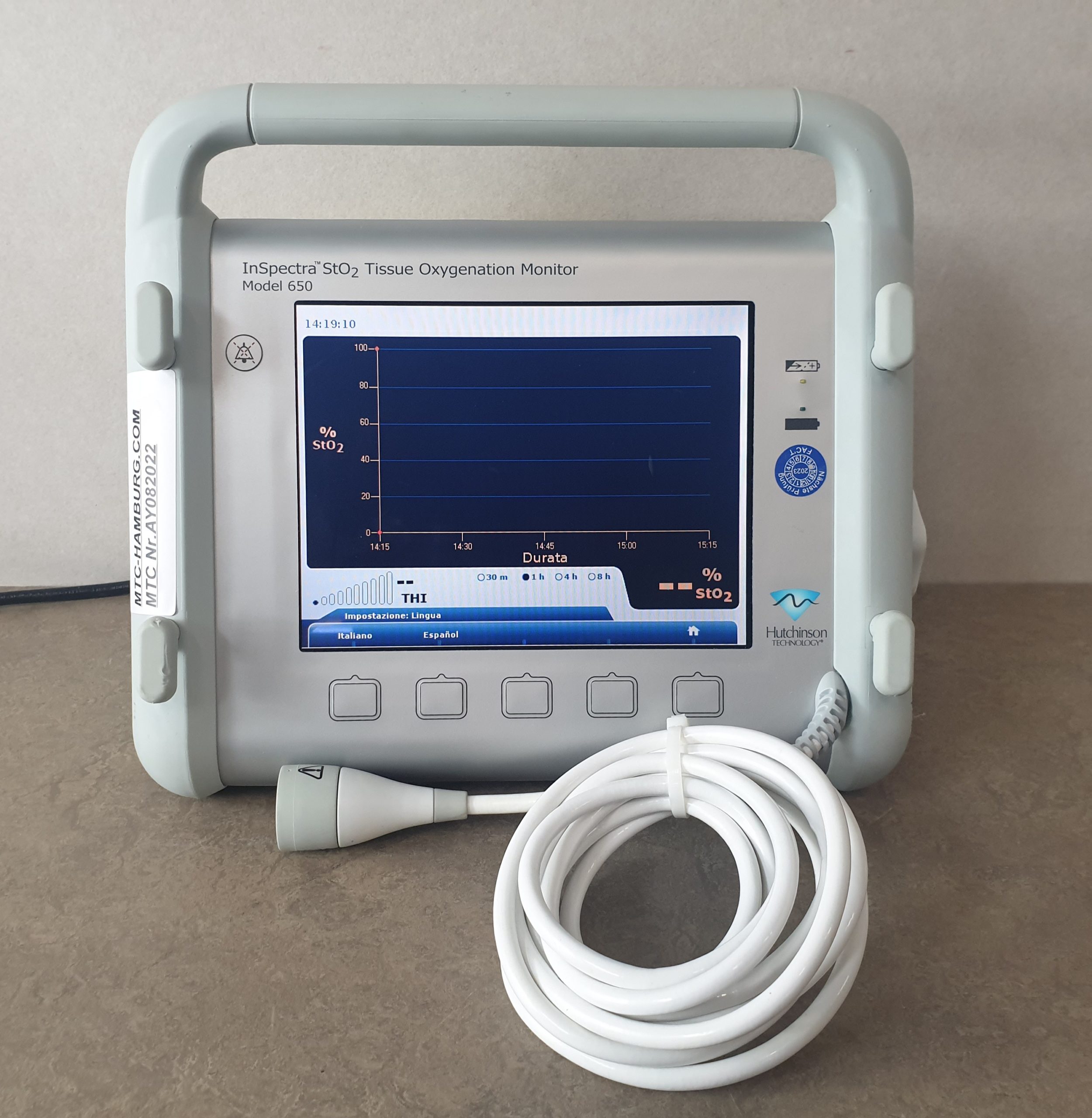 HUTCHINSON InSpectra StO2 Inspectra sto2 Gewebe Sauerstoffversorgung Monitor — image 1 of 4