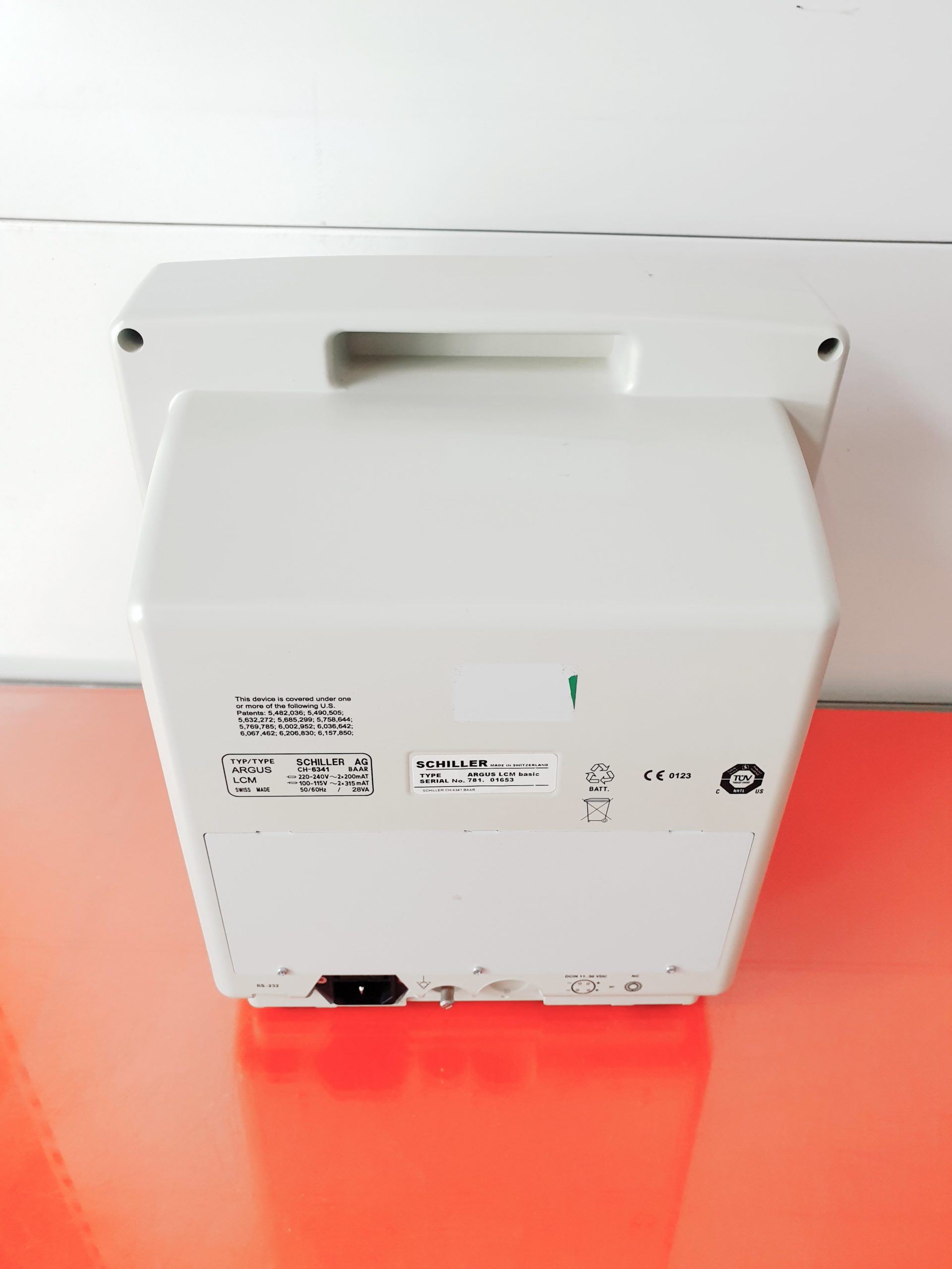 Schiller Argus LCM Basic Überwachungsmonitor // Patientenmonitor mit Zubehör thumbnail 6