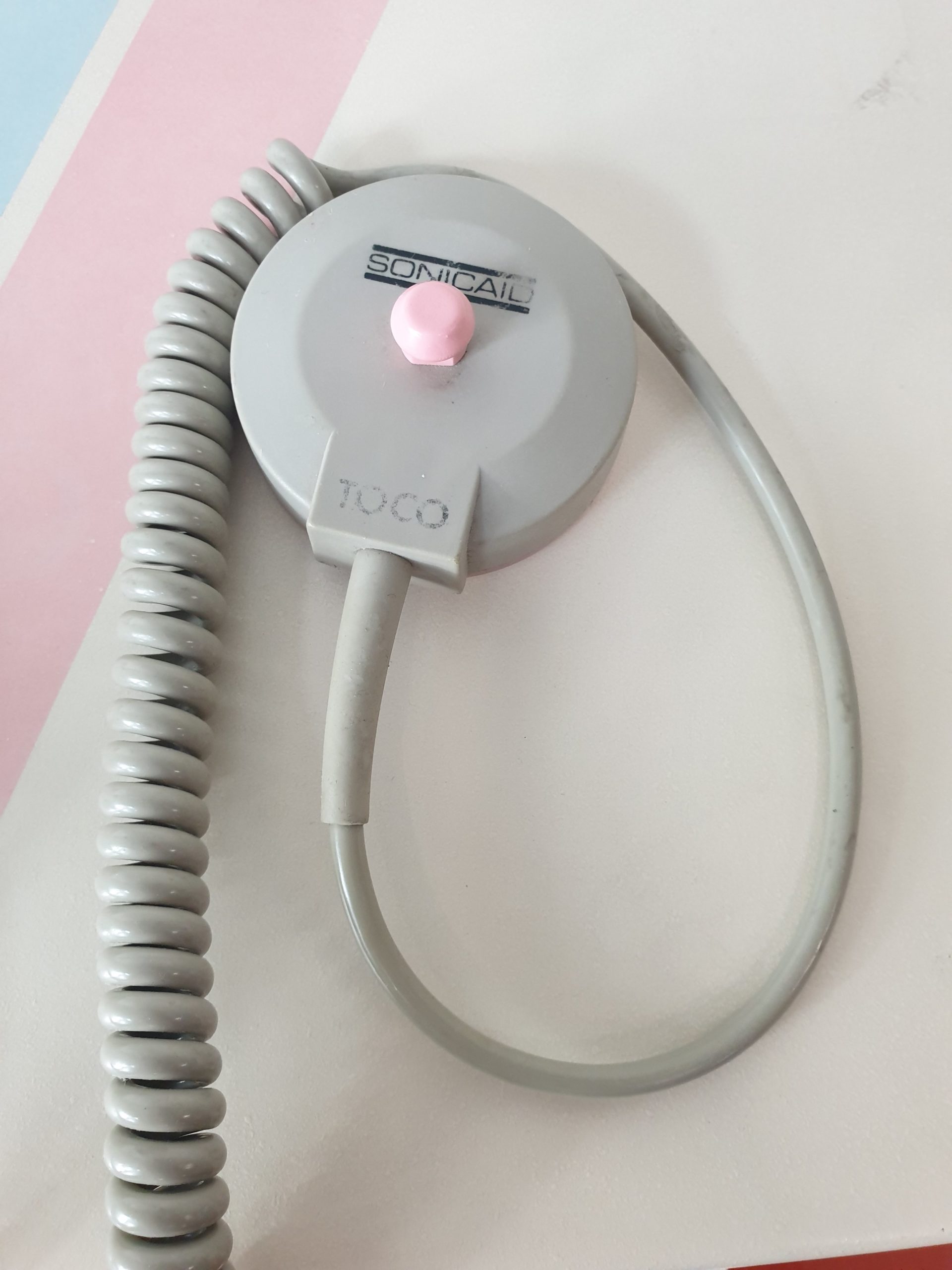 SONICAID FM7L Gerät Fetal Monitor CTG mit US Aufnehmer // CX052022 thumbnail 5