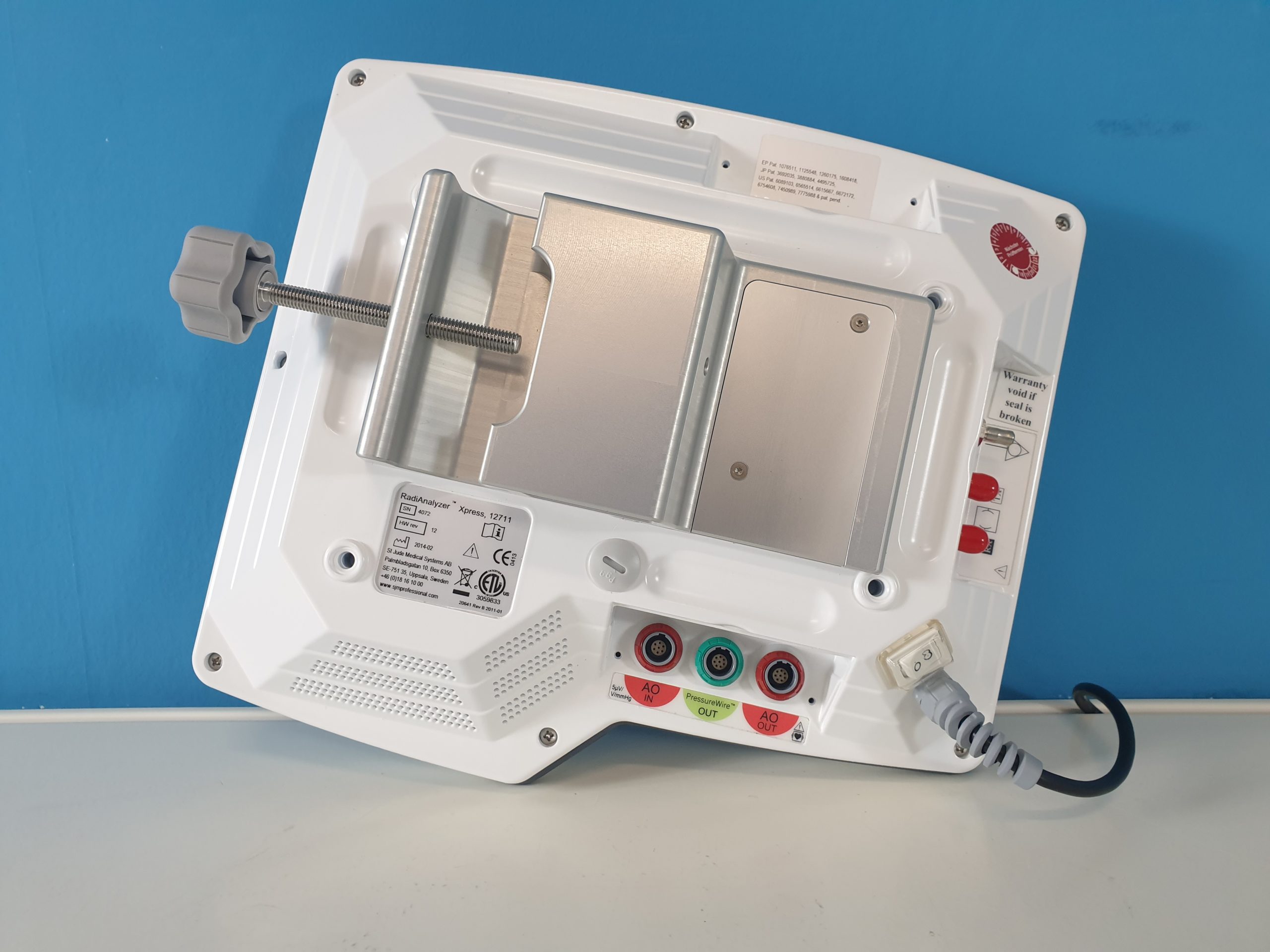 St Jude medical radianalyzer XPRESS Pressure Wire DOM 2014 thumbnail 10
