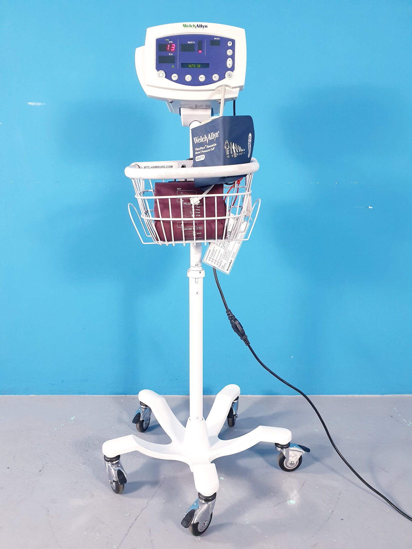 WELCH ALLYN Vital Signs 53N0P Monitor NiBP + SpO2 Fahrbar — image 1 of 1