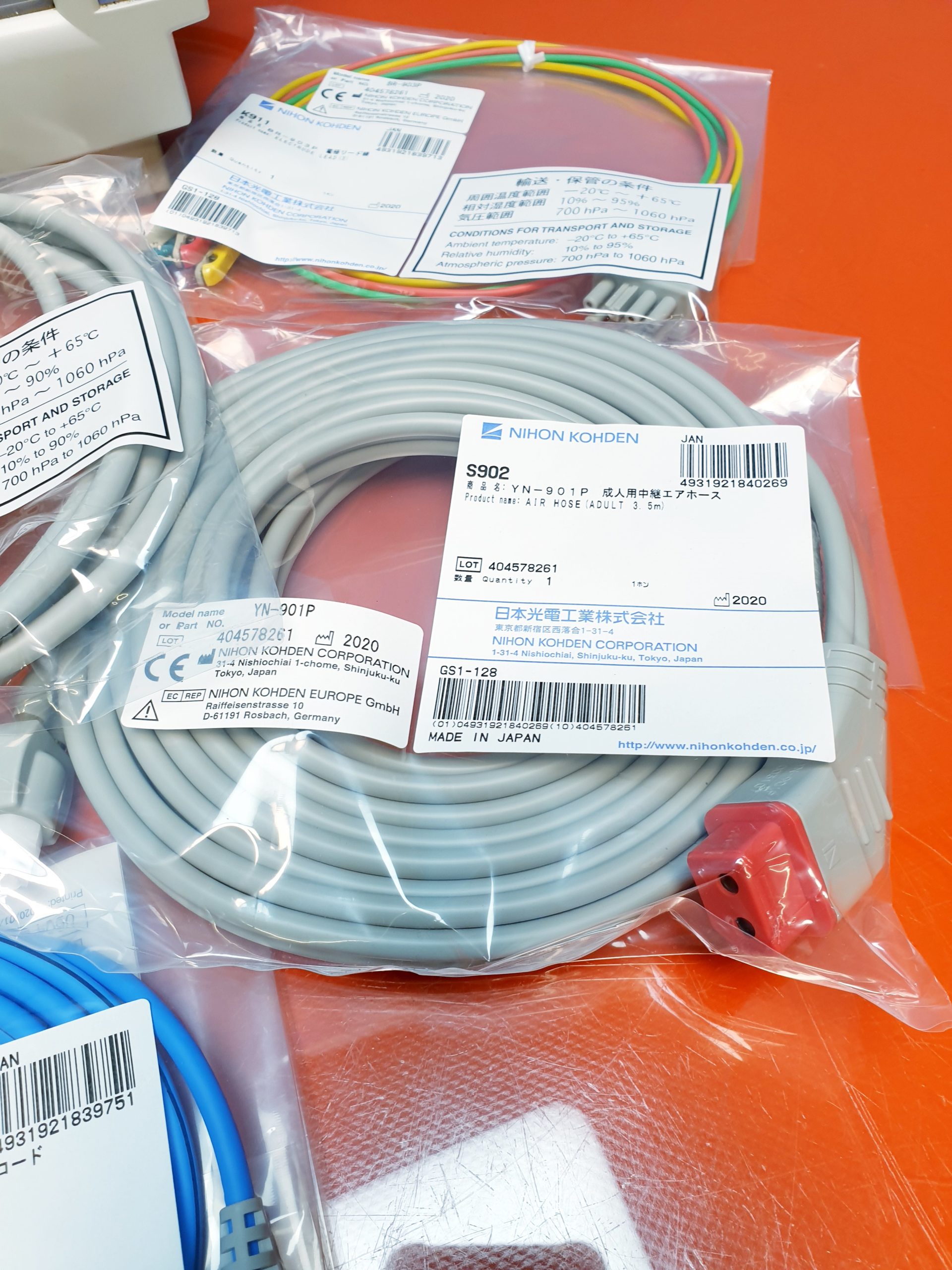 Nihon Kohden BSM-2301K EKG SpO2 NiBp CO2/RESP Temp – Überwachungsmonitor Patientenmonitor mit Zubehör thumbnail 2