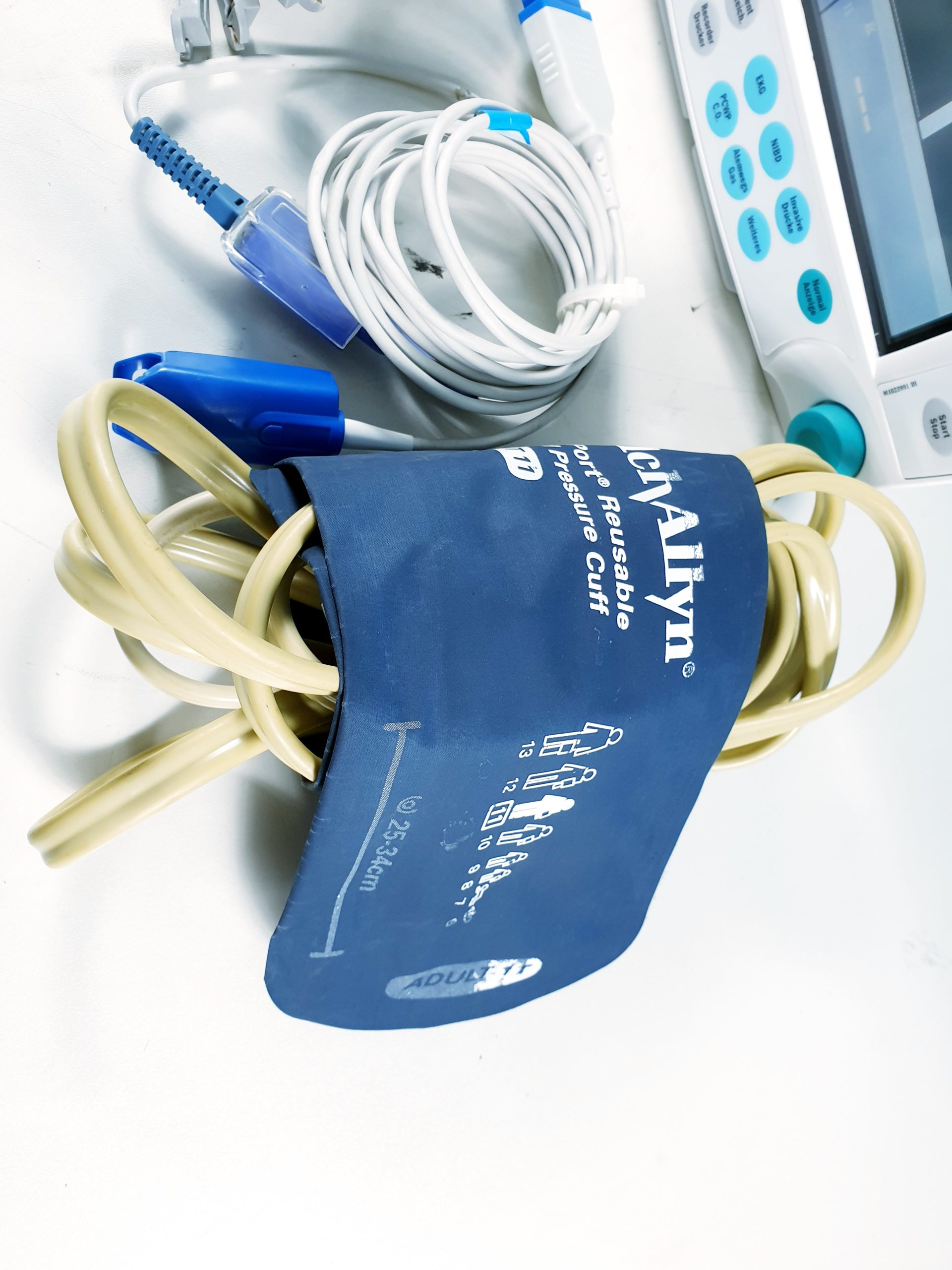 GE DATEX OHMEDA F-FMW-00 S5 Patient Monitor EtCO2, BP SpO2 ECG Anesthesia Monitor thumbnail 2