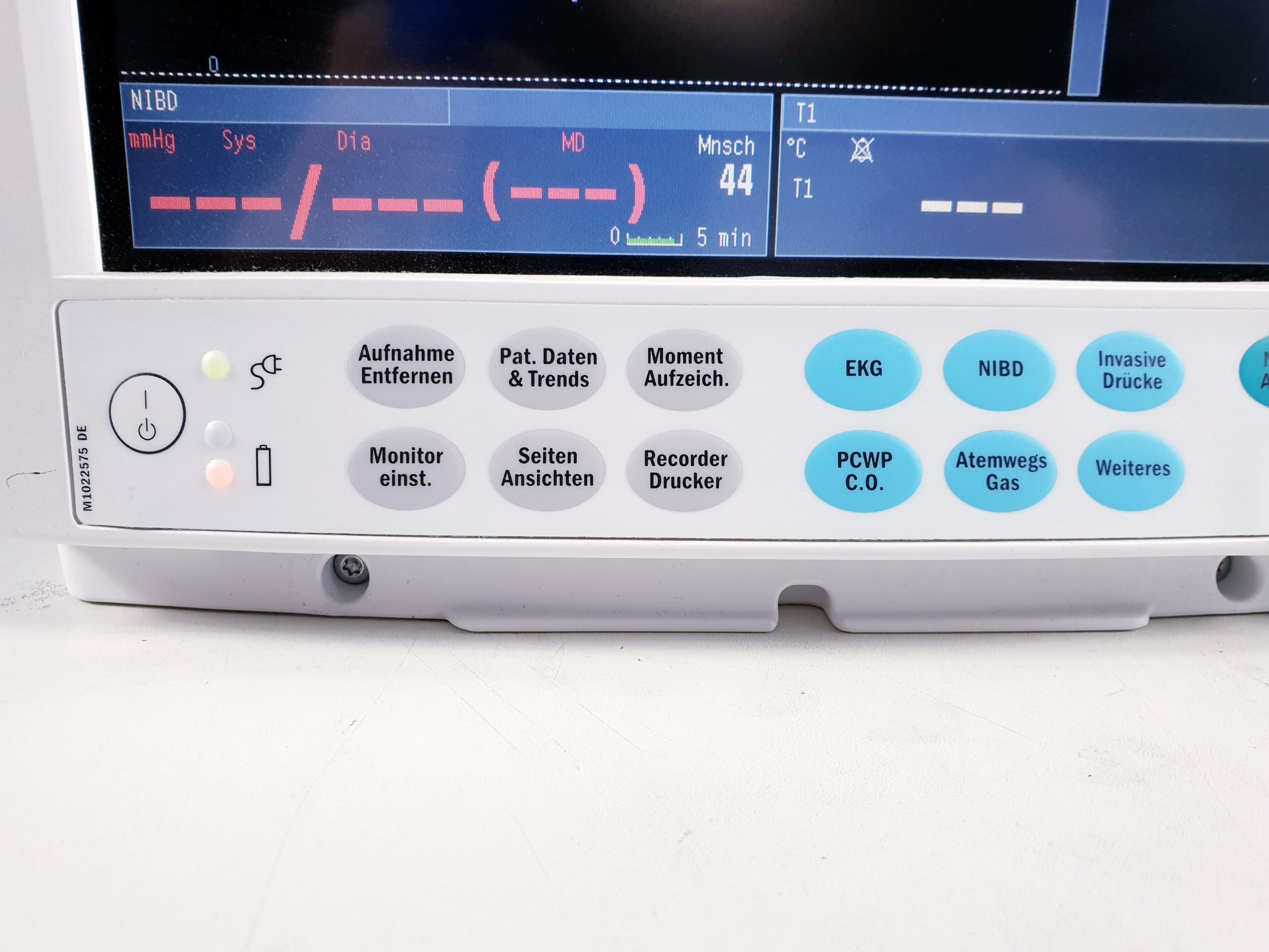 GE DATEX OHMEDA F-FMW-00 S5 Patient Monitor EtCO2, BP SpO2 ECG Anesthesia Monitor thumbnail 4