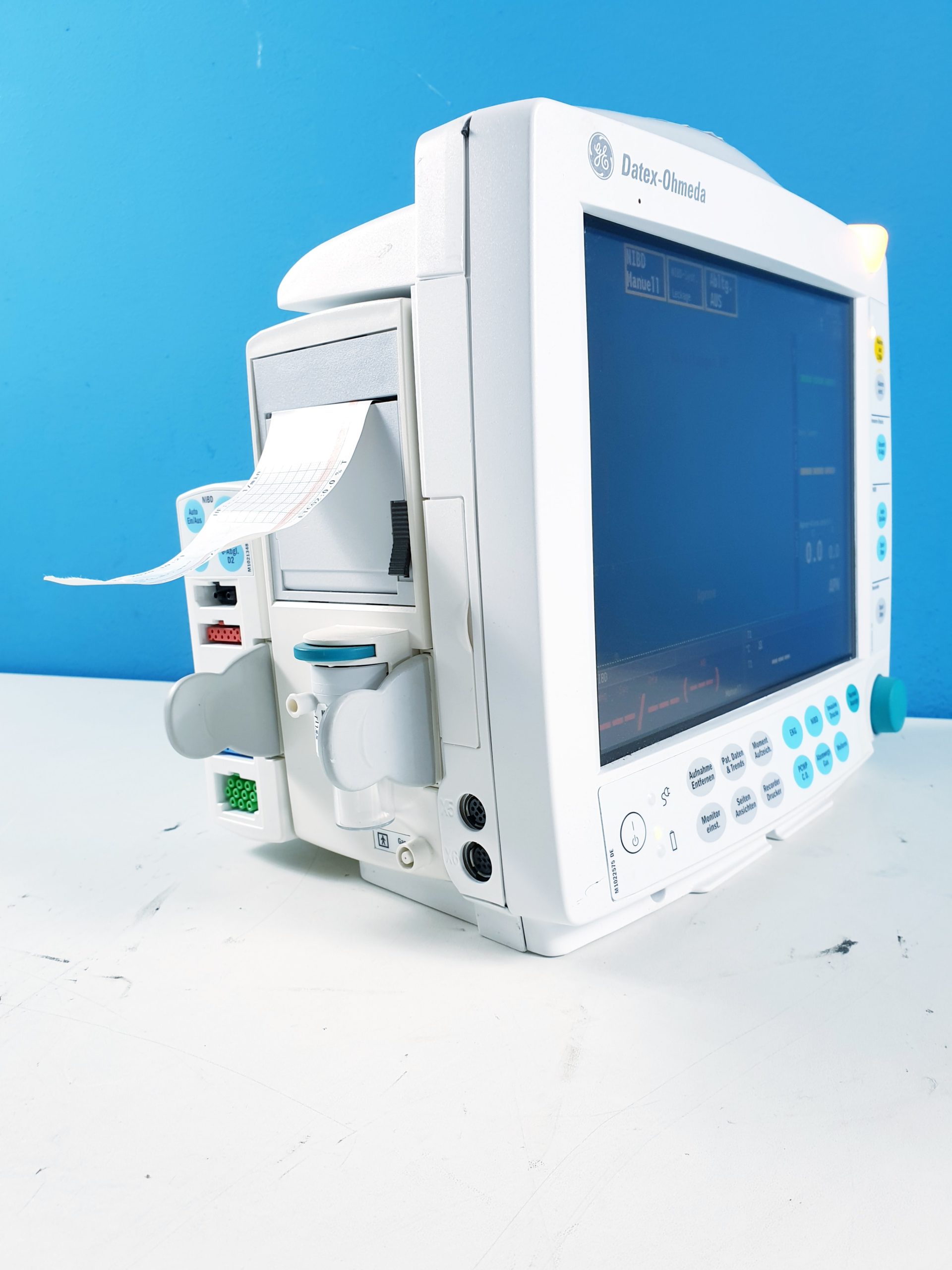 GE DATEX OHMEDA F-FMW-00 S5 Patient Monitor EtCO2, BP SpO2 ECG Anesthesia Monitor thumbnail 5