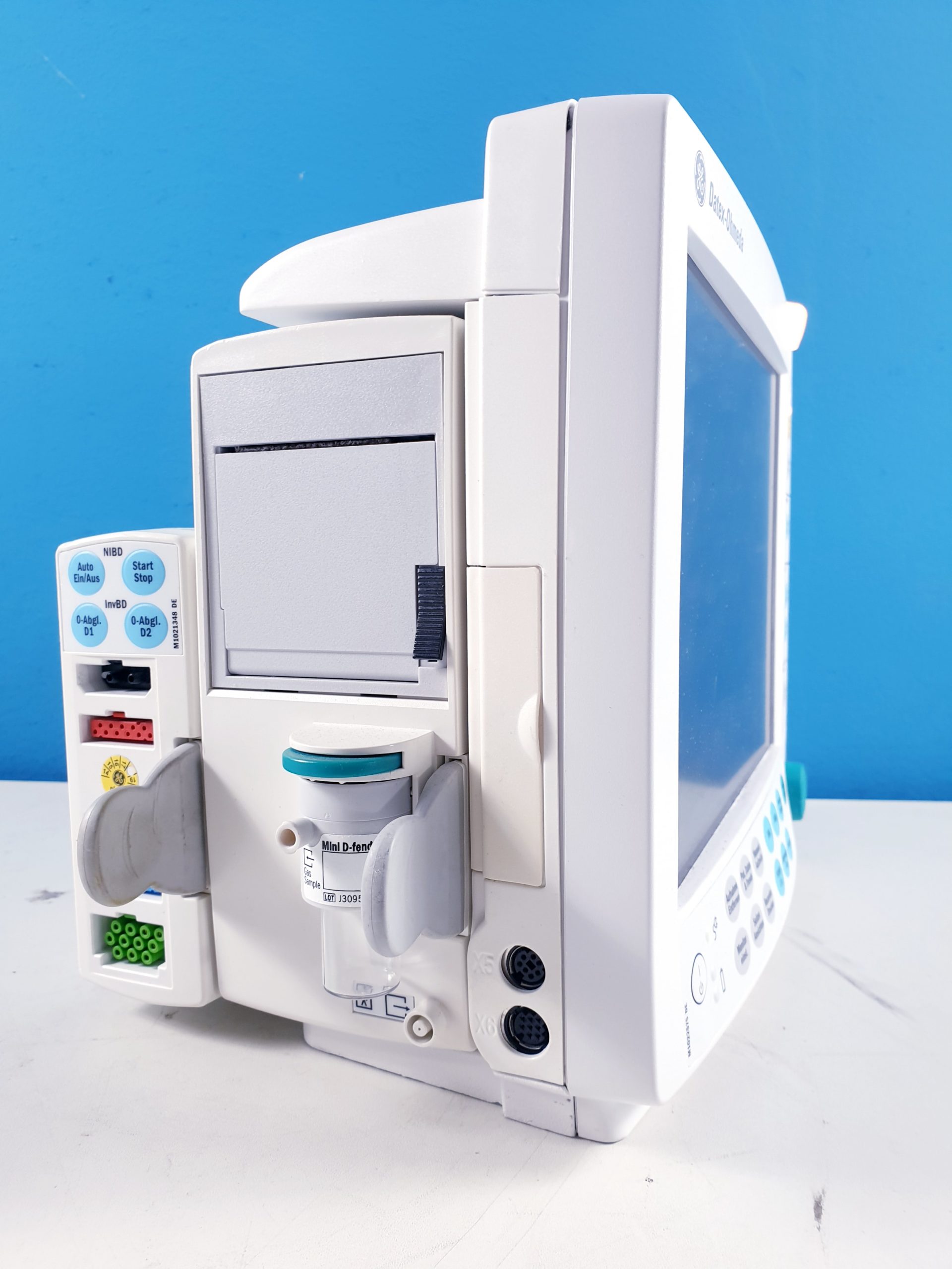 Datex-Ohmeda Cardiocap S/5 FM Patientenmonitor Überwachungsmonitor mit Zubehör thumbnail 3