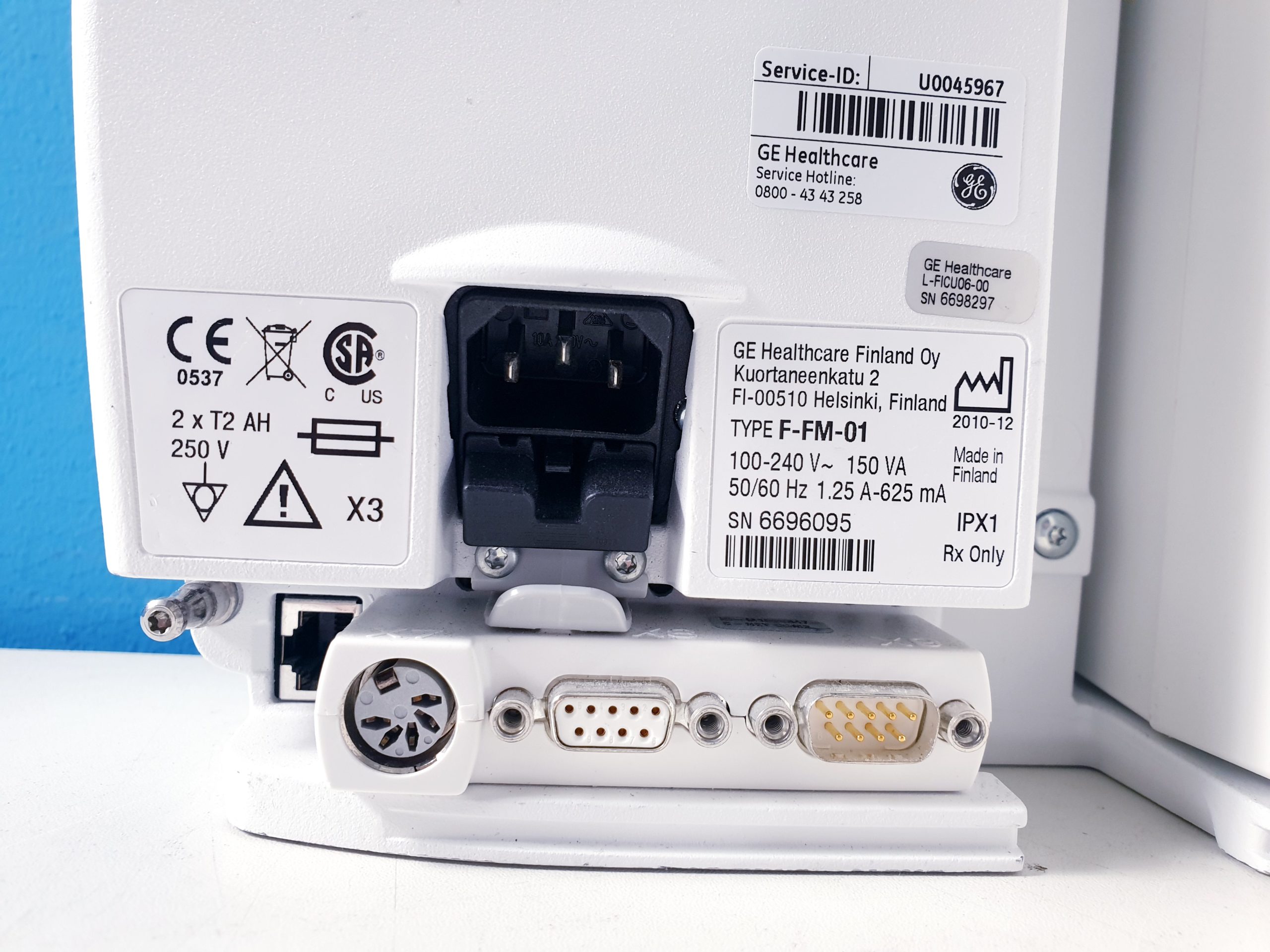 Datex-Ohmeda Cardiocap S/5 FM Patientenmonitor Überwachungsmonitor mit Zubehör thumbnail 4