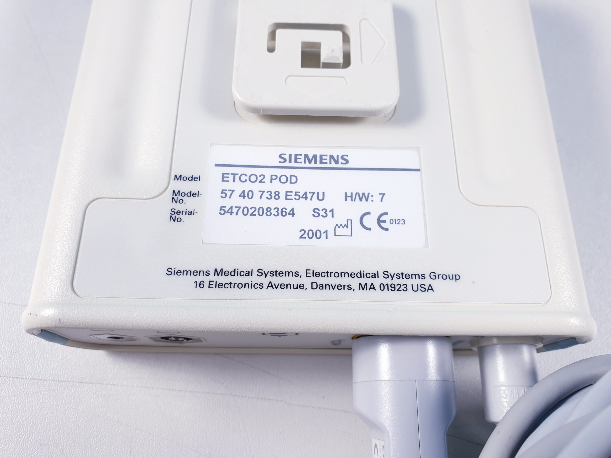 SIEMENS 5740738E547U ETCO2 POD mit 43 22 975 E530U Sensor thumbnail 3