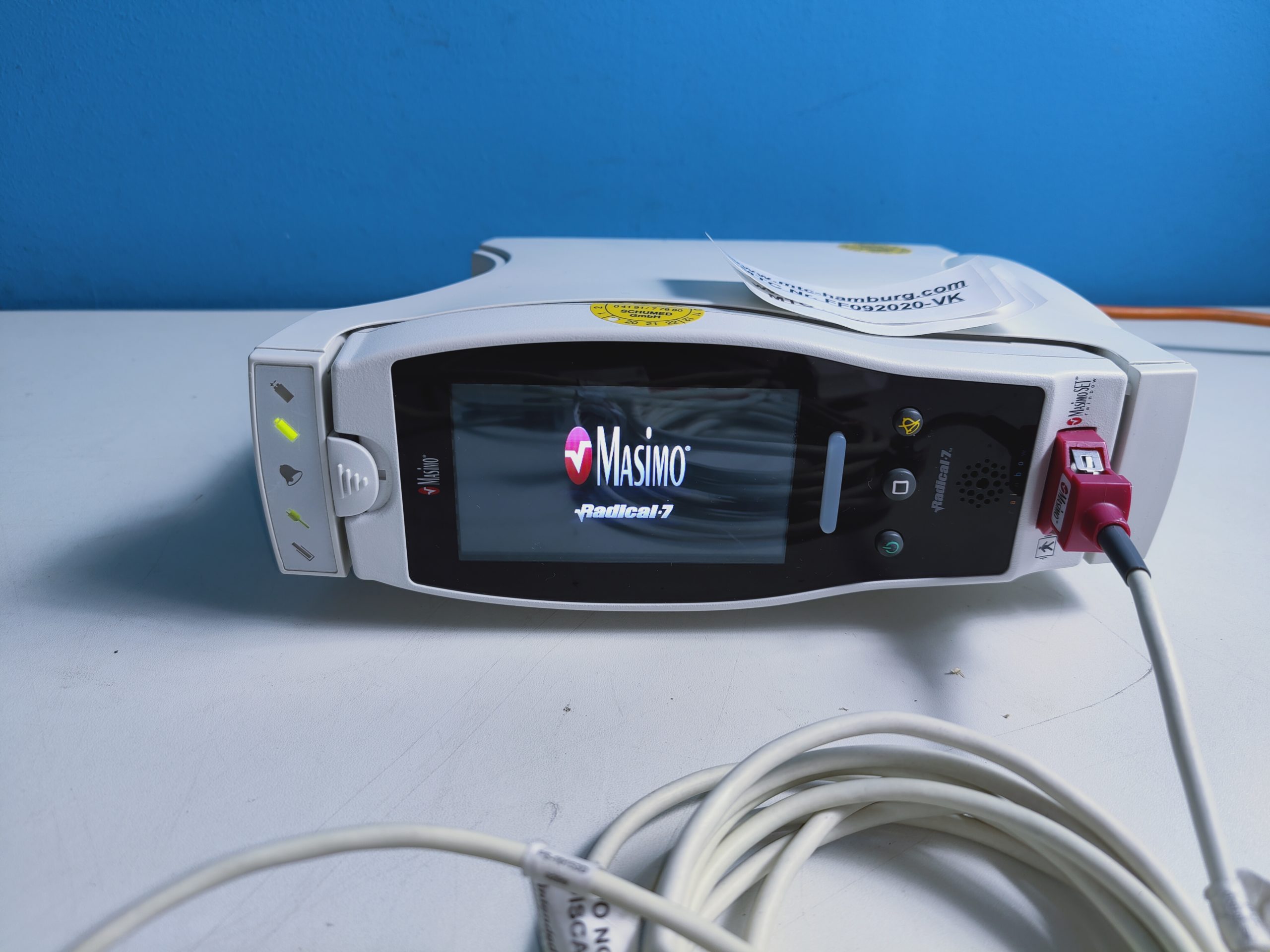 Masimo Radical 7 // Radical-7 SpO2 Monitor mit Sensor thumbnail 2