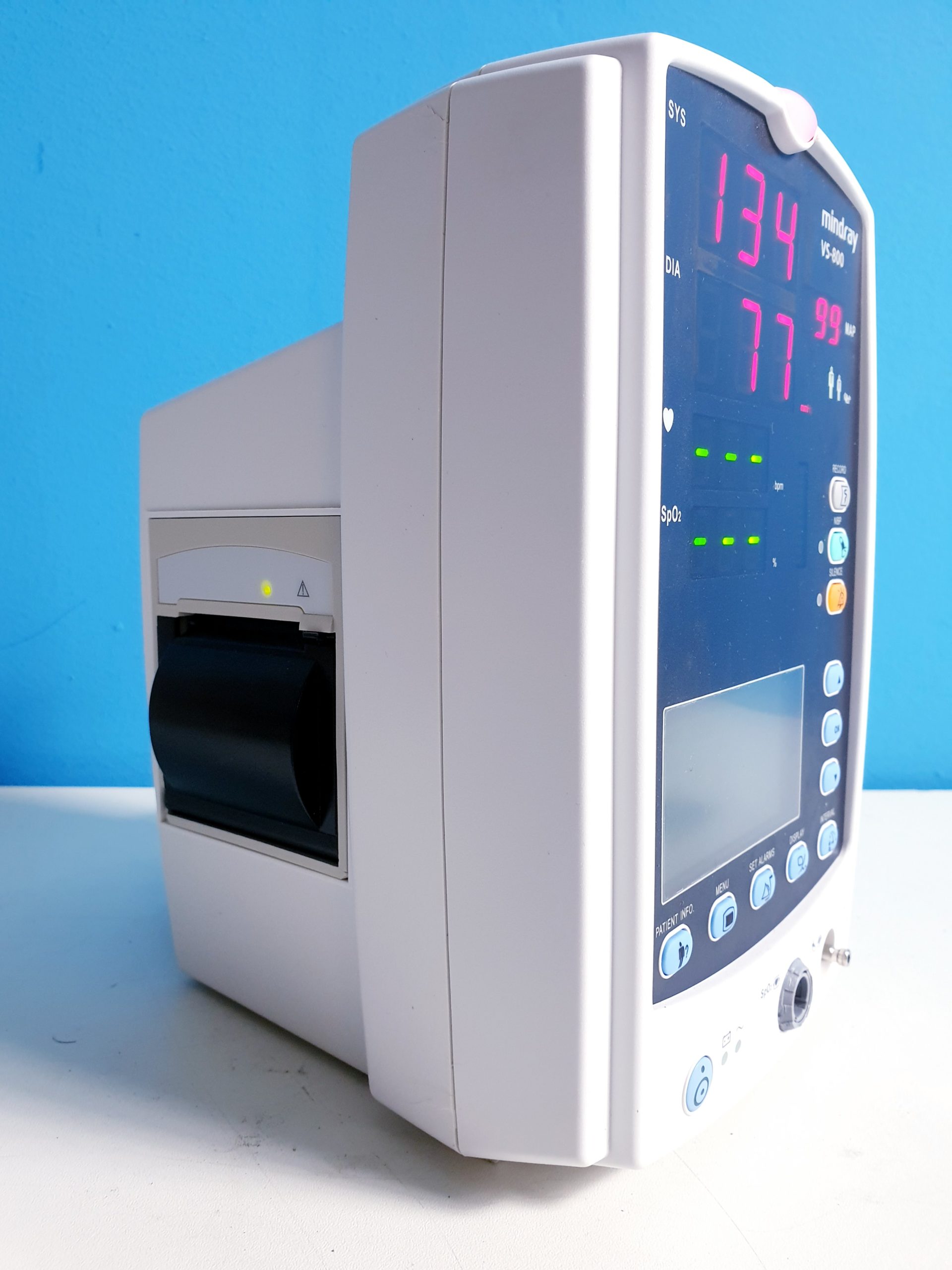 Mindray VS-800 Vital Signs Monitor ÜBERWACHUNGSMONITOR NiBp + SpO2 thumbnail 5