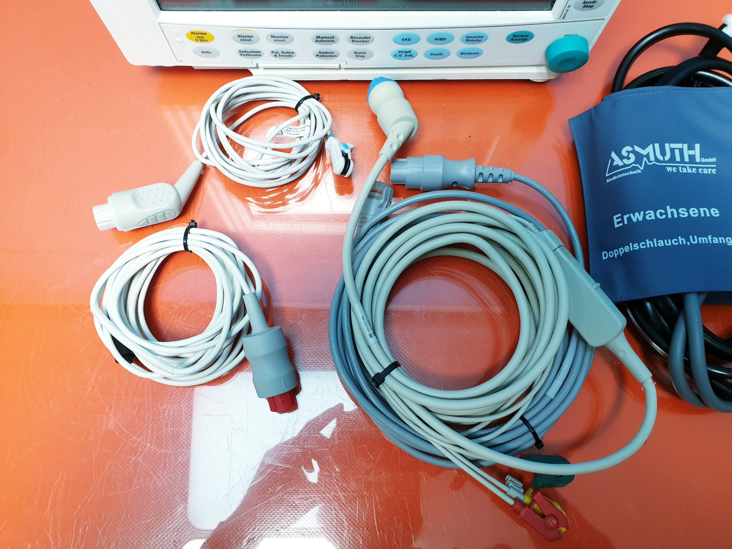 GE Datex Ohmeda S5 // S/5 // F-CMC1..01. // N-CMNET MIT Modul und Zubehör thumbnail 3