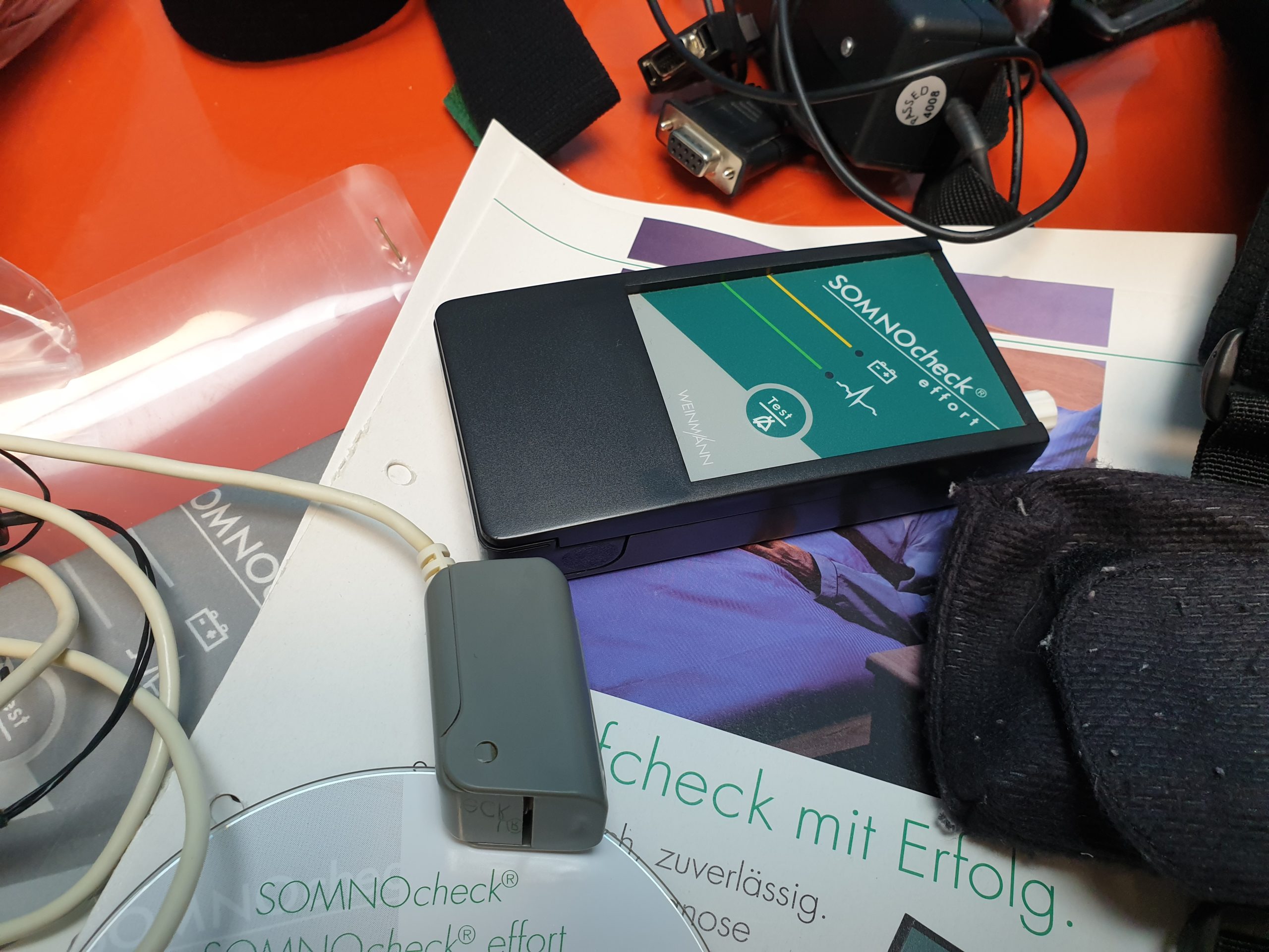 Weinmann SOMNOcheck effort Sleep Apnea Surveillance mit Software 2.03 und Zubehör — image 1 of 5
