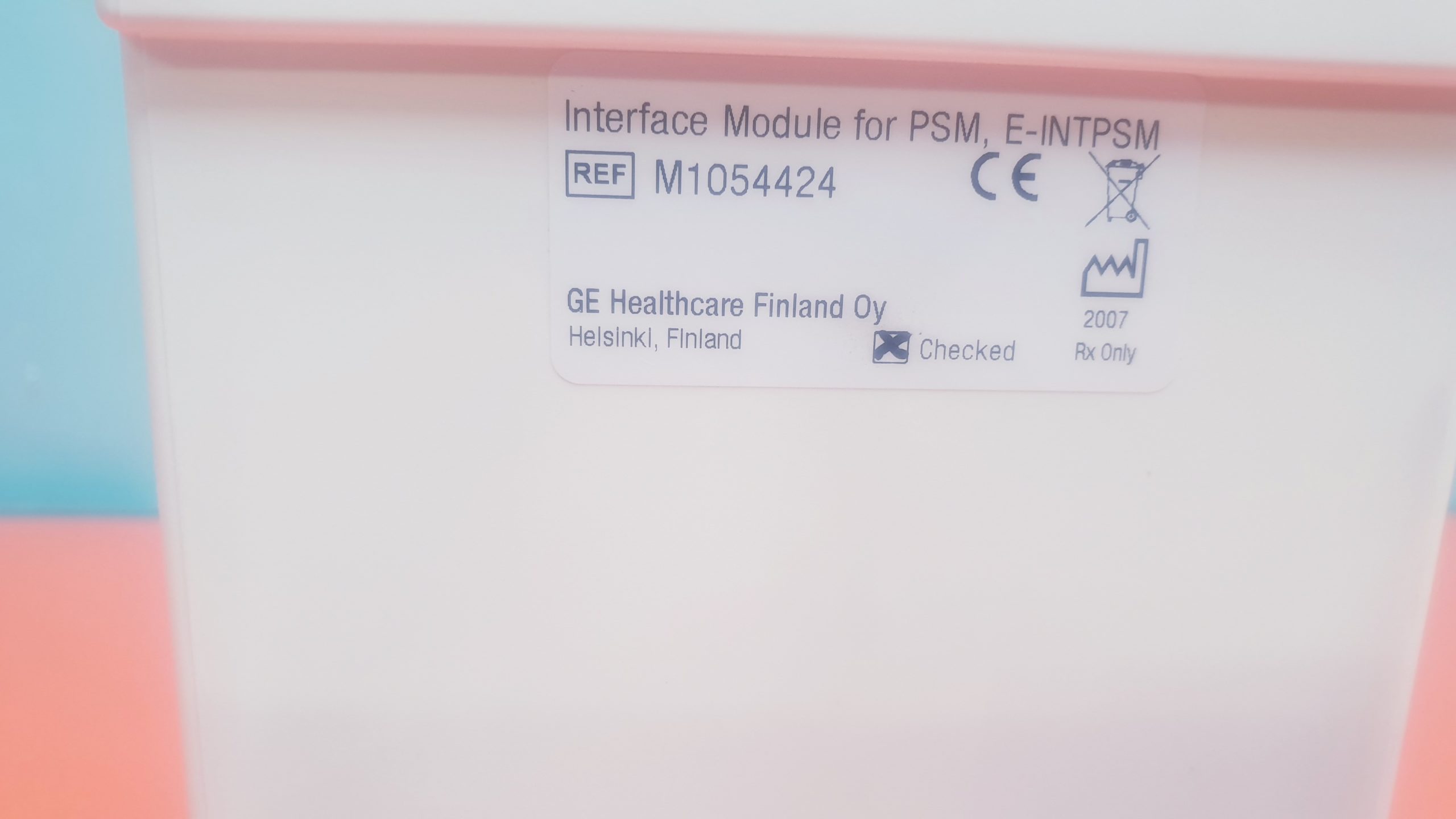 GE Datex Ohmeda E-intpsm Schnittstelle für PSM Modul-s/5 Patientenmonitor thumbnail 4