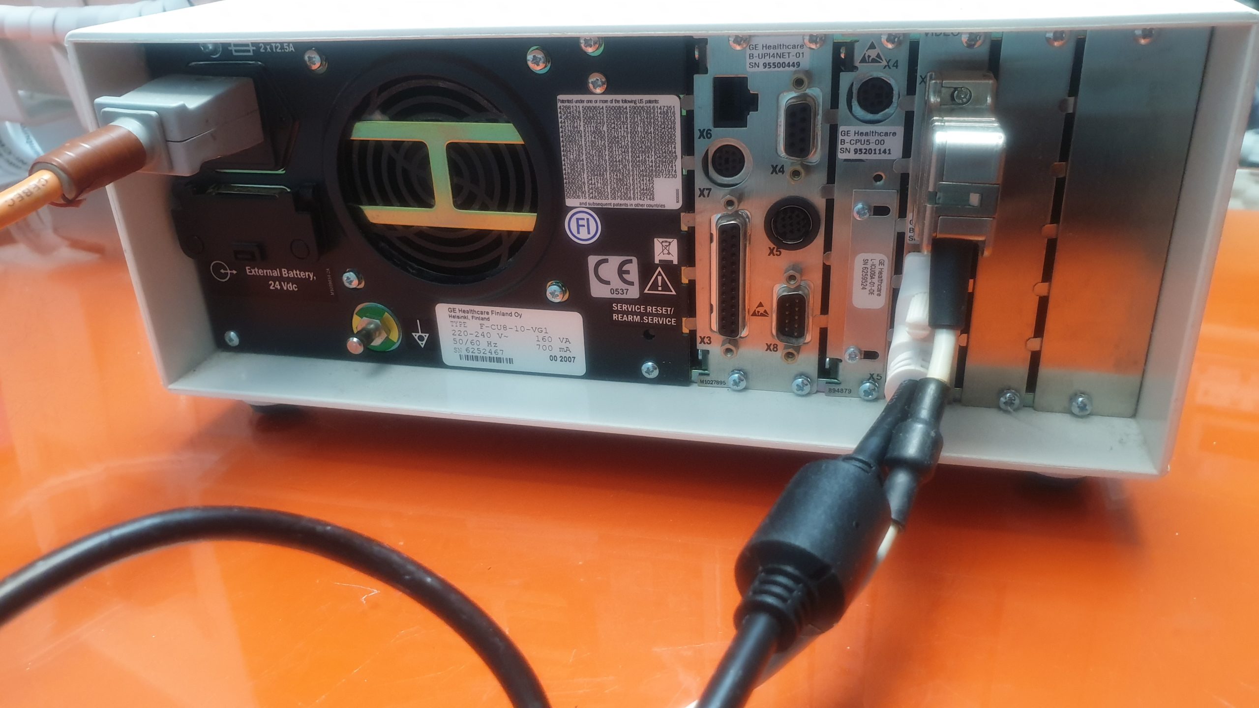 GE S5 Überwachungsmonitor mit E-PSMP Modul + E-intpsm Schnittstelle thumbnail 2