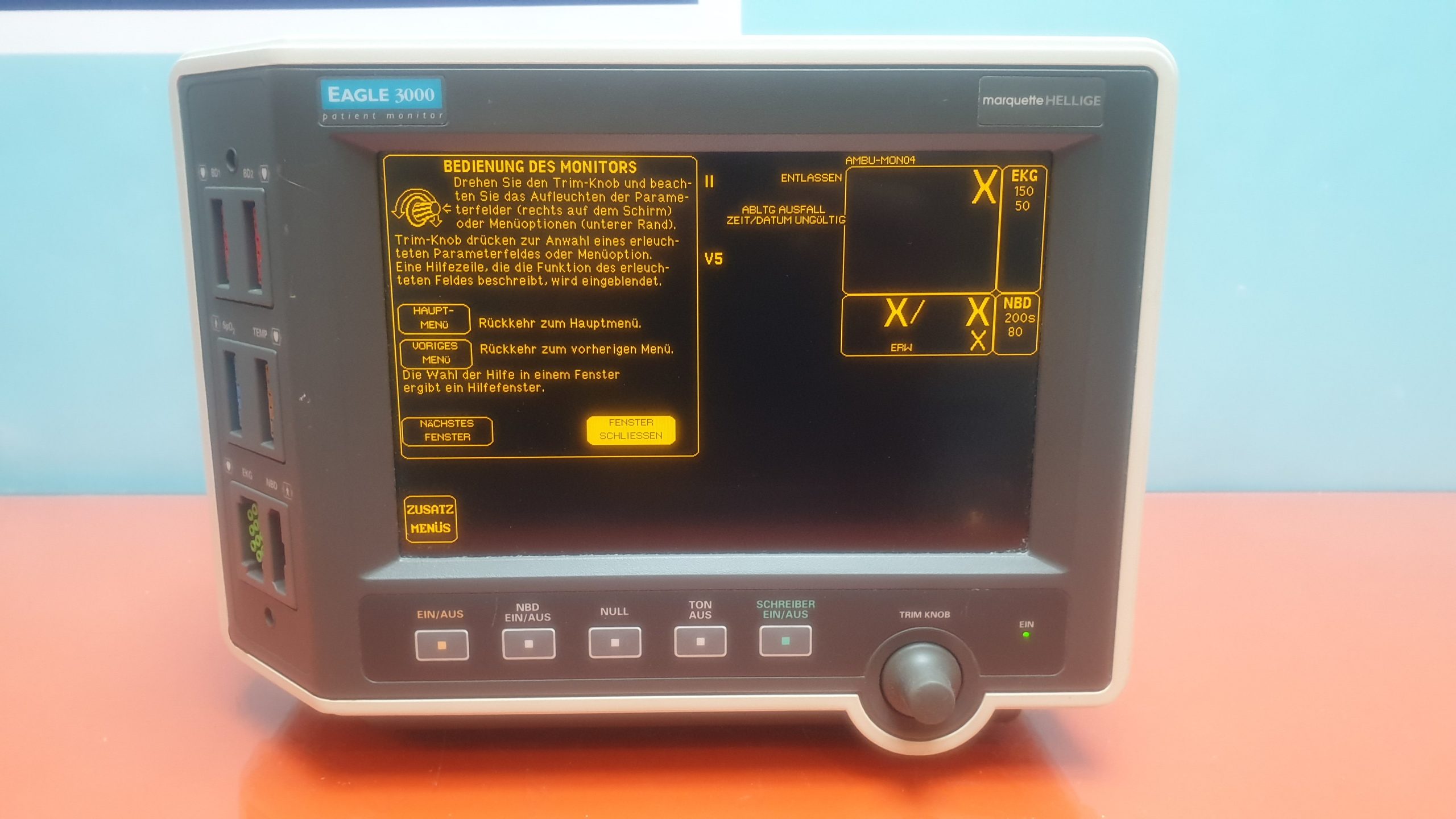 Ge Marquette Eagle 3000 Patient Display — image 1 of 4
