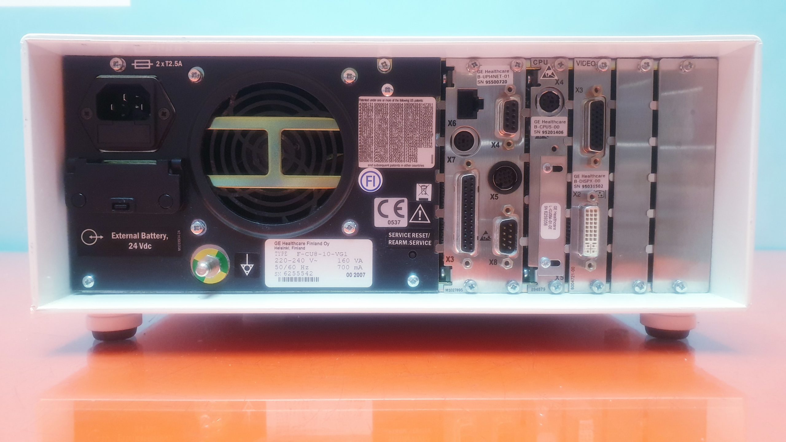 GE F-CU8-10-VG1 Module Rack mit Blenden thumbnail 5
