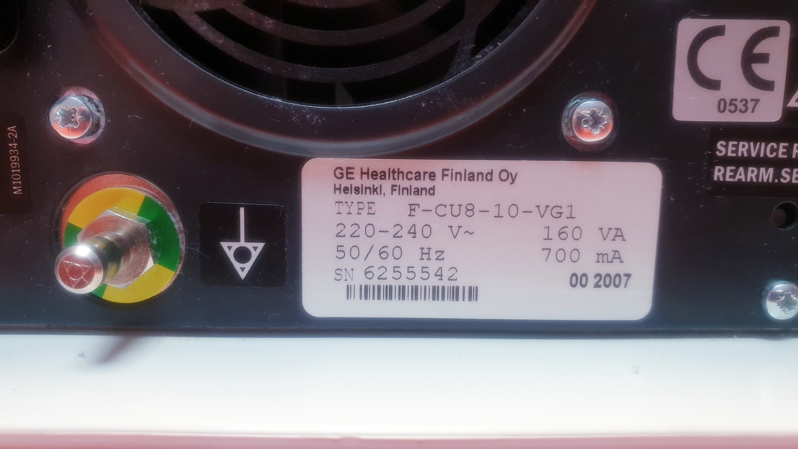 GE F-CU8-10-VG1 Module Rack mit Blenden thumbnail 6