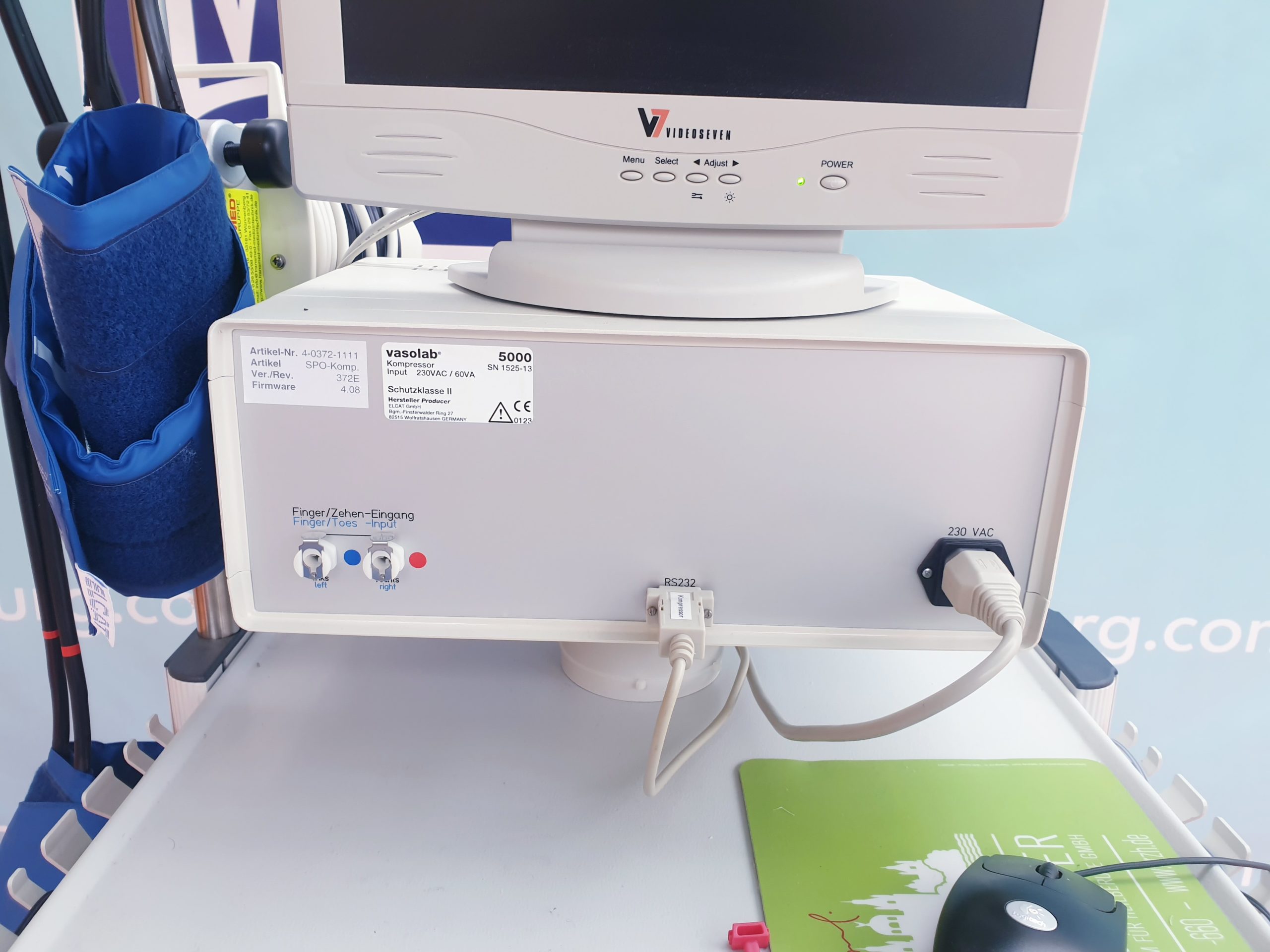 ELCAT vasoquant 5000 Polysmatograph thumbnail 2
