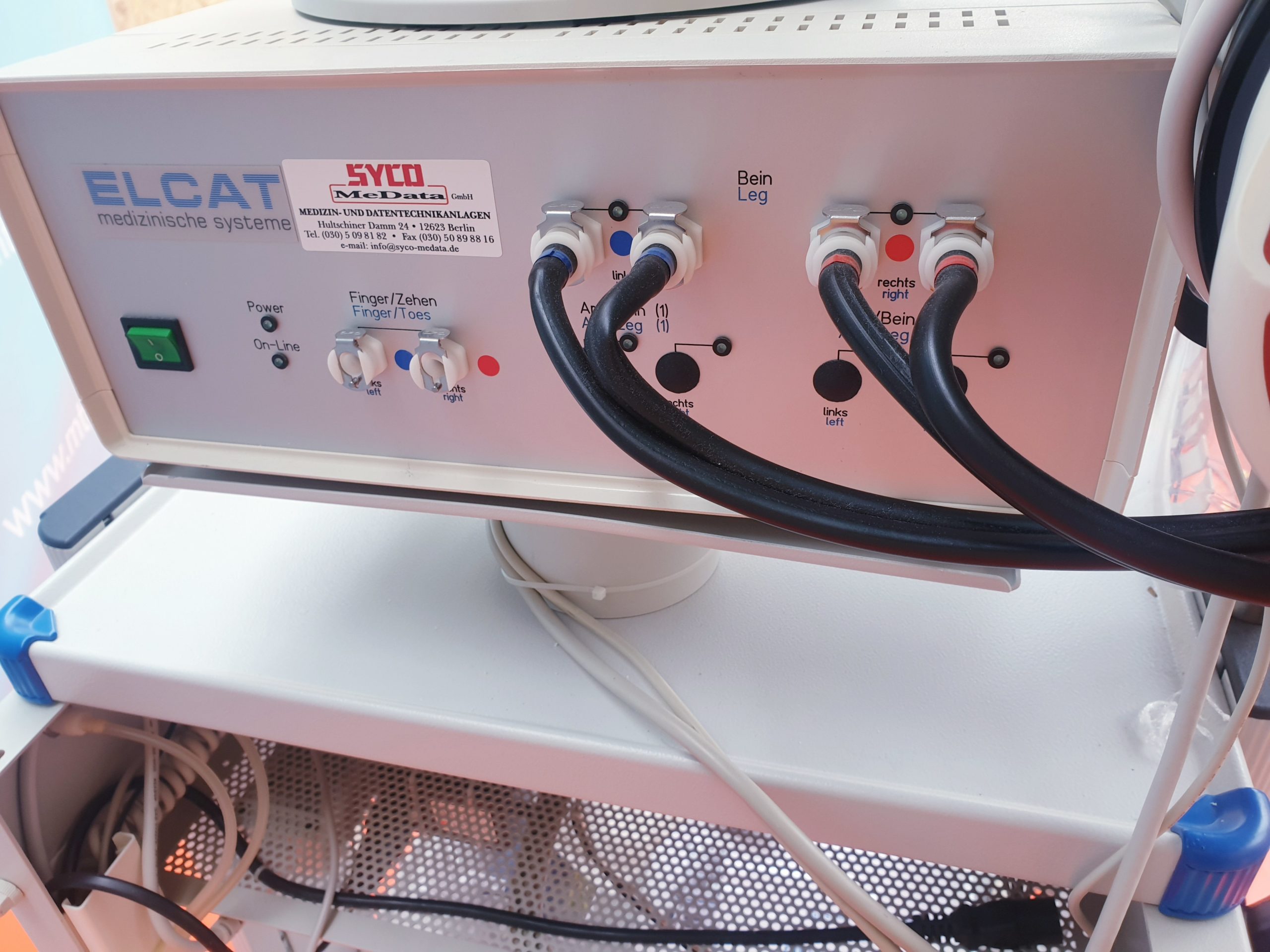 ELCAT vasoquant 5000 Polysmatograph thumbnail 6