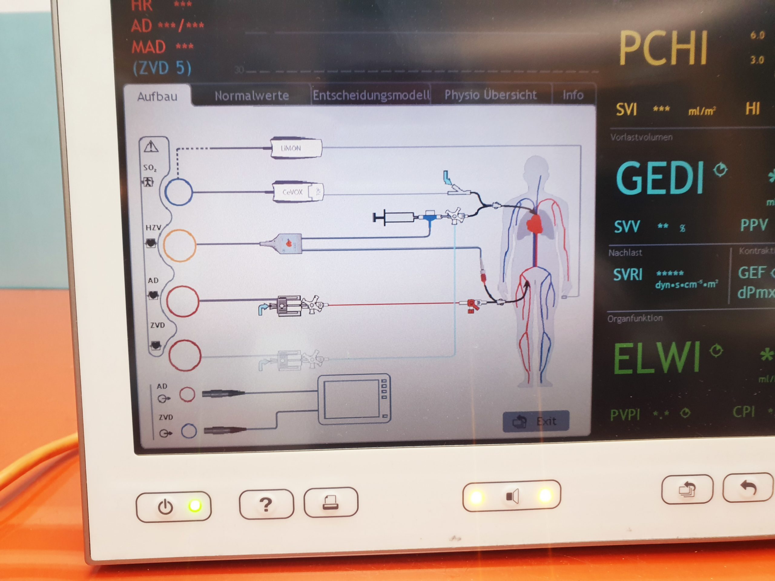 Pulsion Picco2 Picco 2 Patientenmonitor // Überwachungsmonitor SW: V3.1.0.8 A thumbnail 6