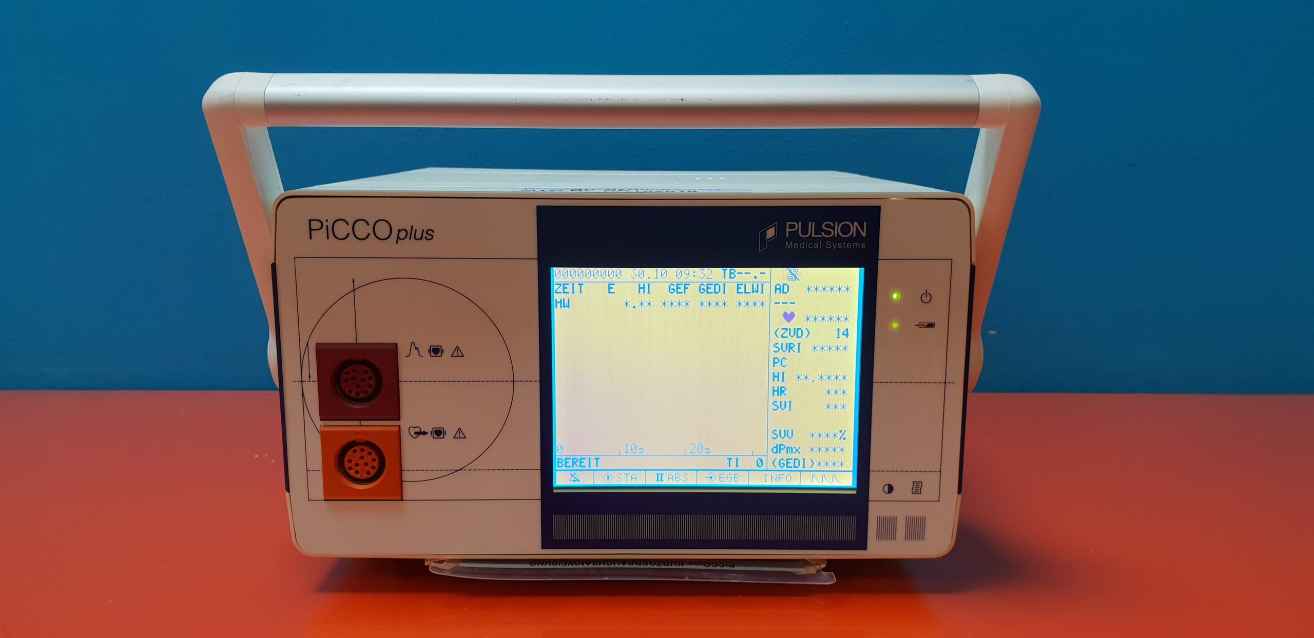 Pulsion Picco Plus Hämodynamischer Patientenmonitor mit allen Zubehör thumbnail 3