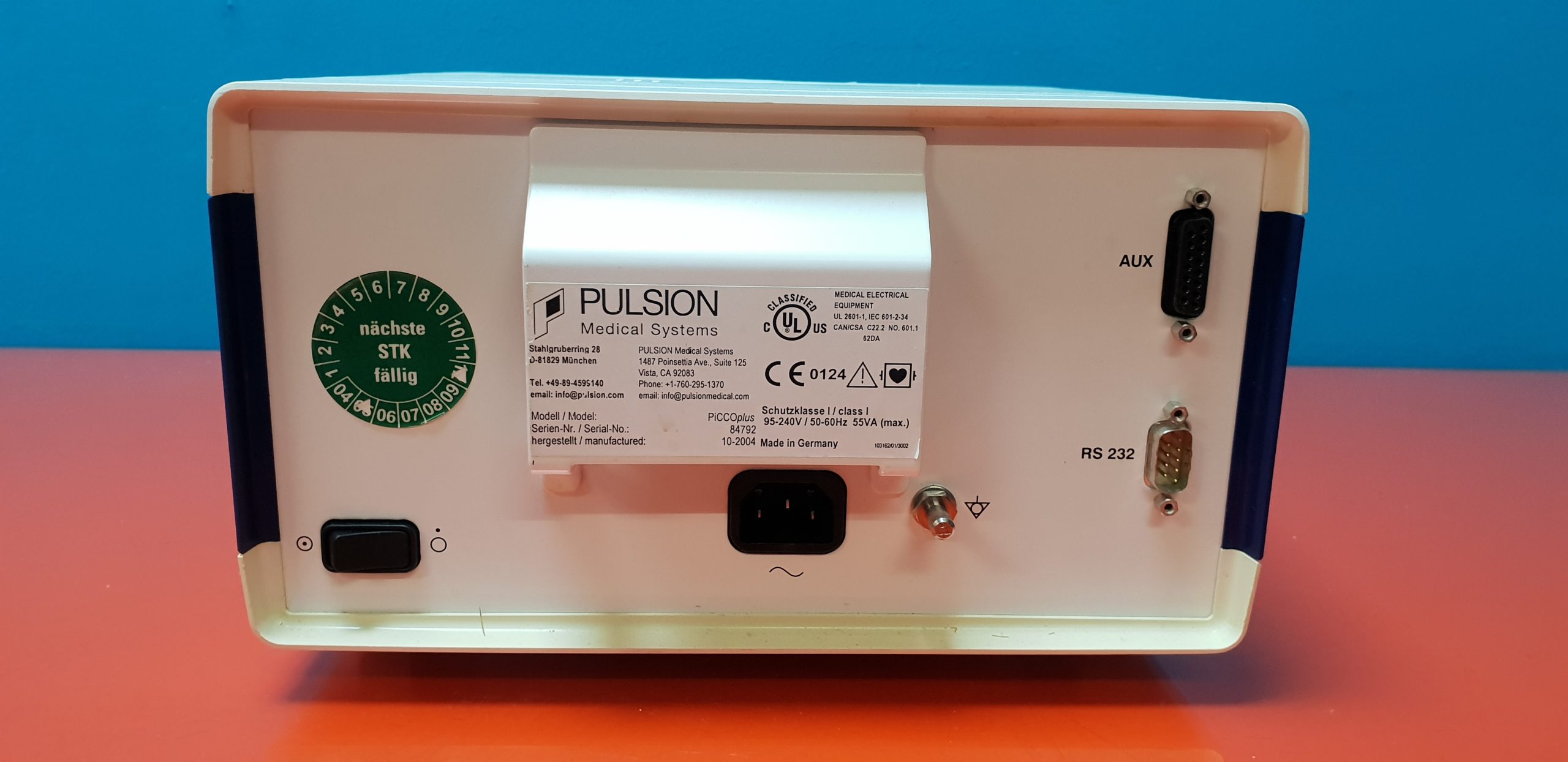 Pulsion Picco Plus Hämodynamischer Patientenmonitor mit allen Zubehör thumbnail 4