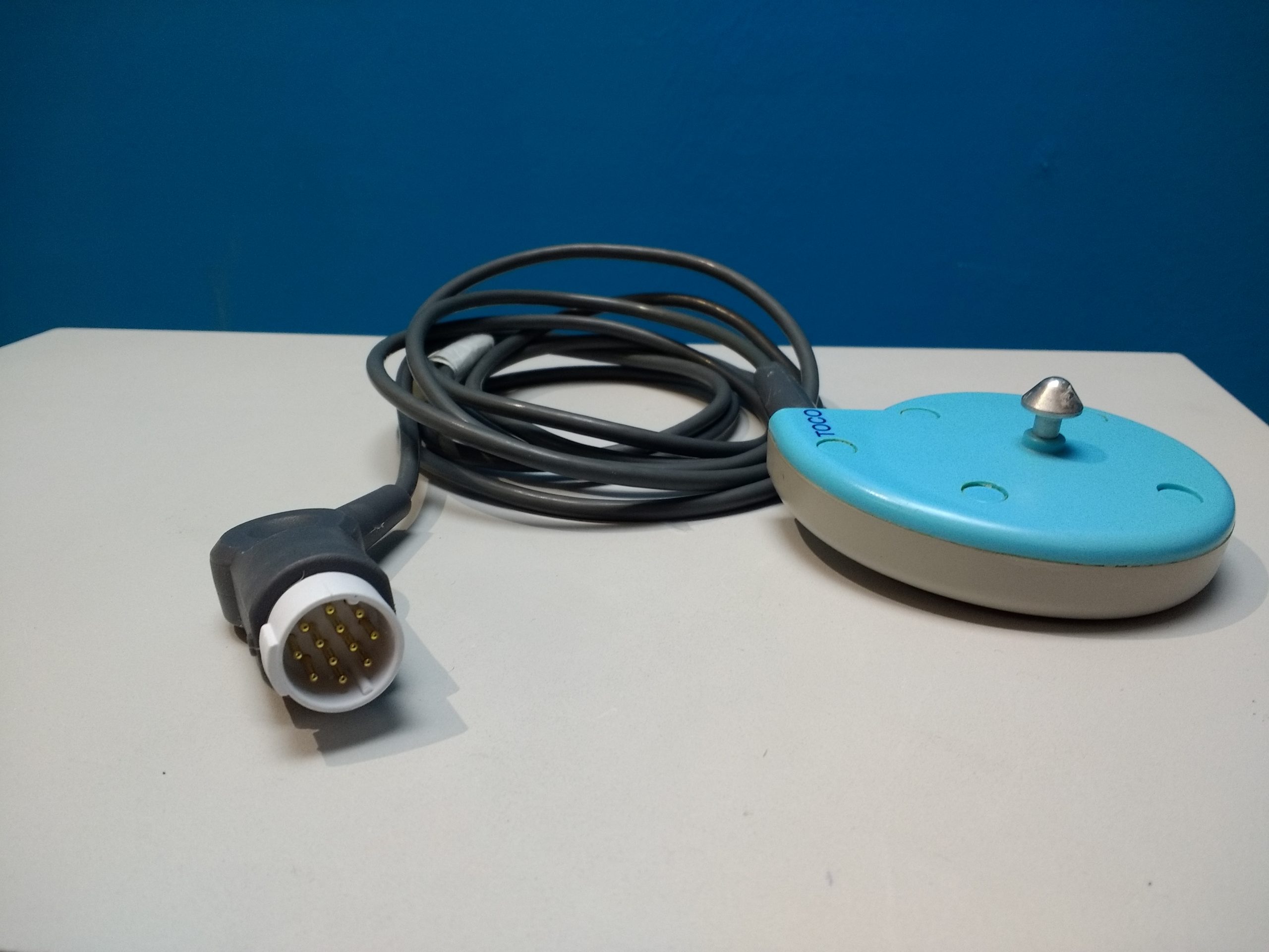 GE Corometrics 250CX Series Fetal // Mutter Monitor mit Zubehör thumbnail 5