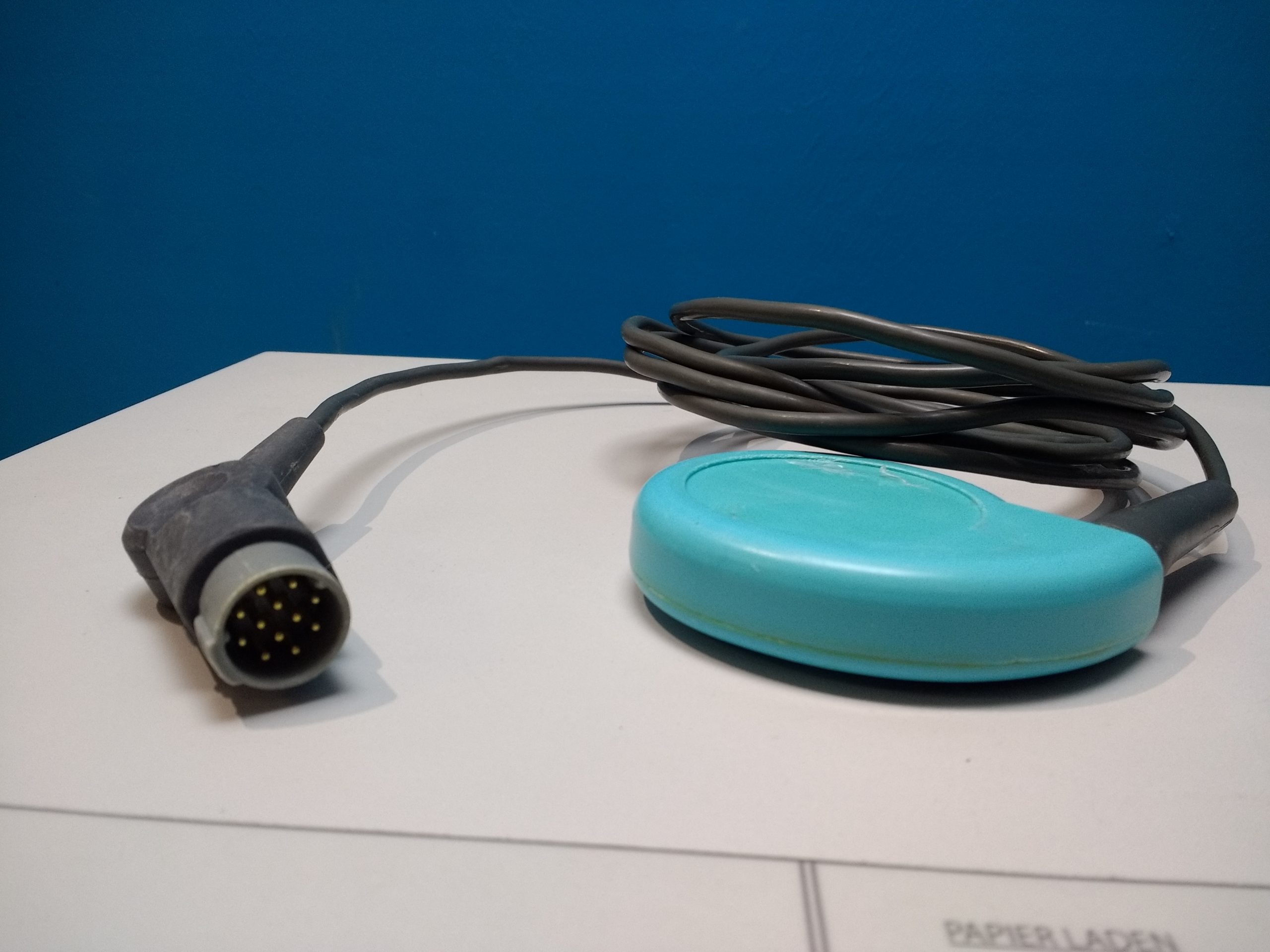 GE Corometrics 250CX Series Fetal // Mutter Monitor mit Zubehör thumbnail 6